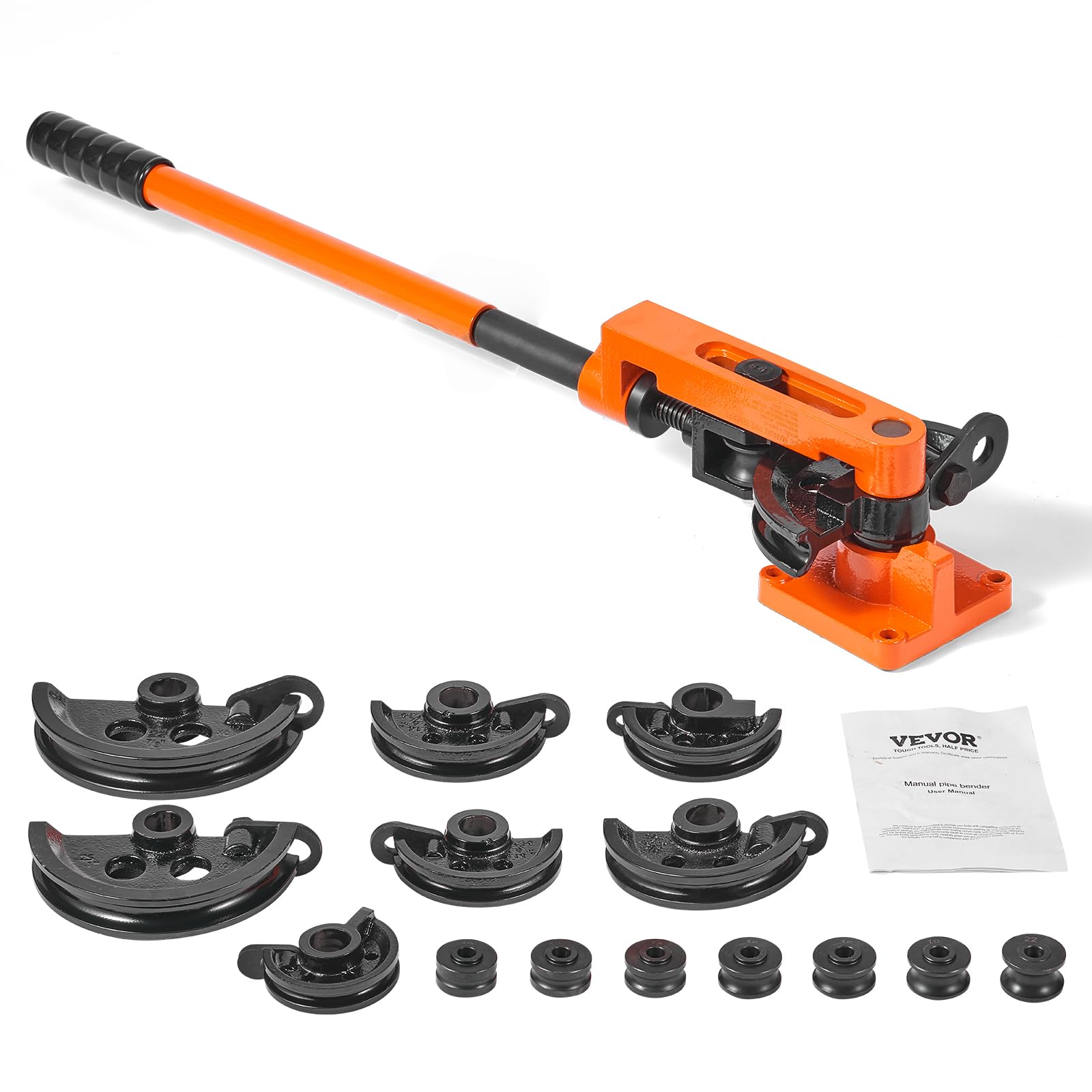 VEVOR Manual Pipe Tube Bender - 3/8