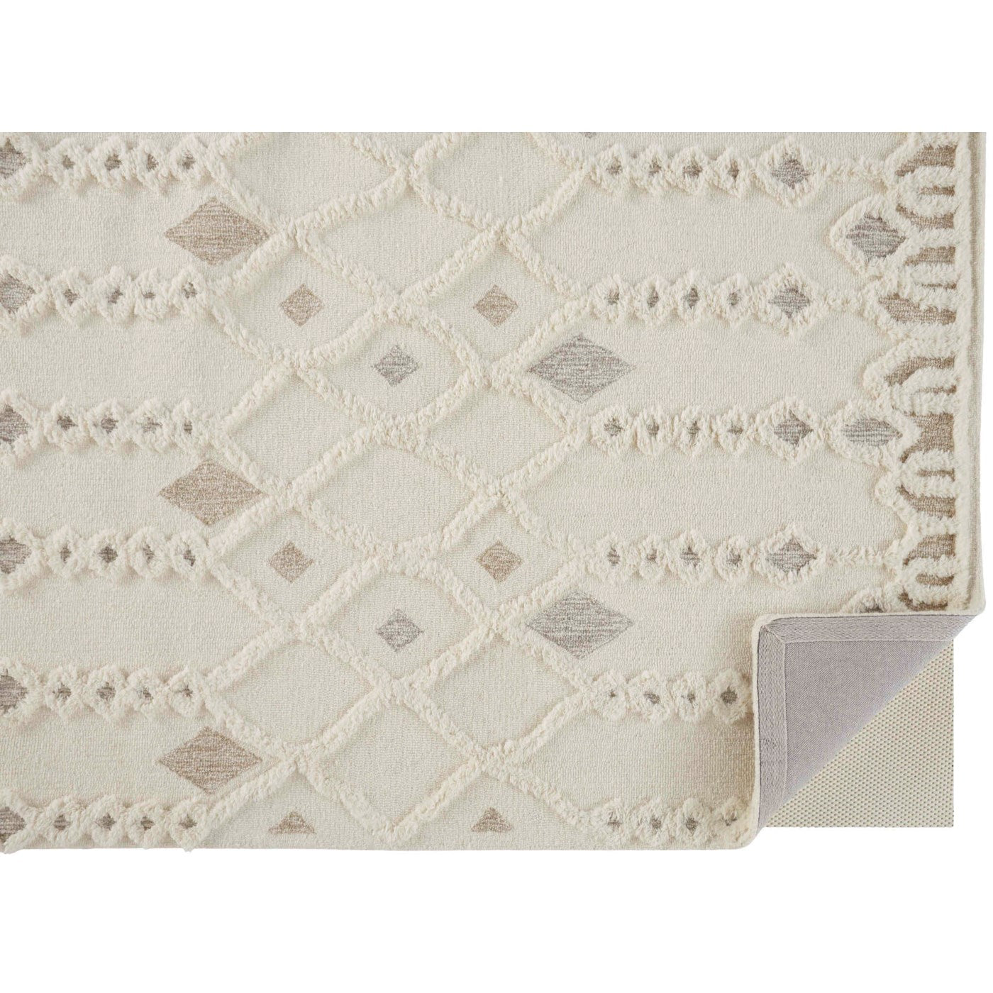 Anica Tufted Ivory Rug - Soft Plush Area Carpet for Living Room, Bedroom & Nursery - Home Decor Accent Rug for Cozy Spaces
