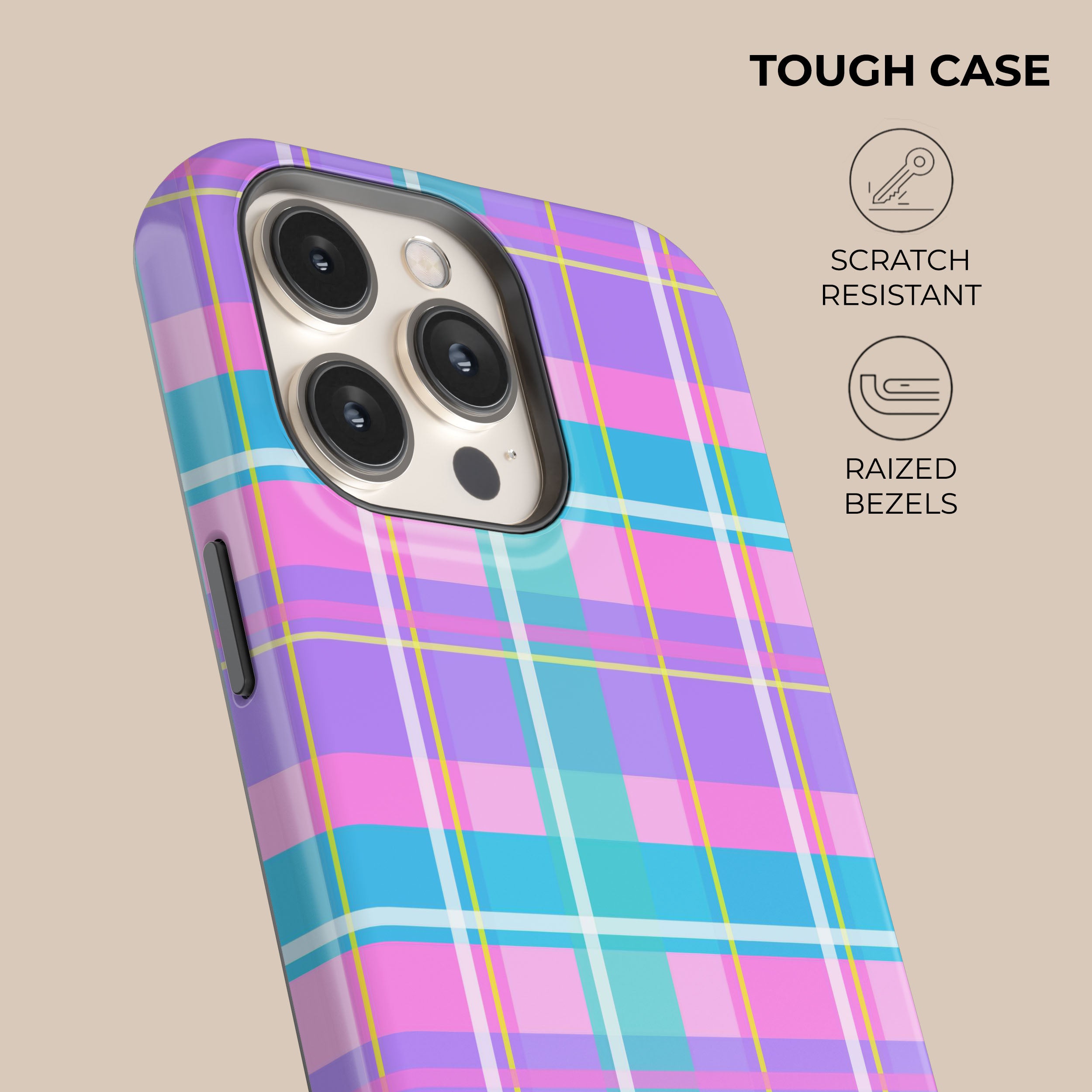 Premium Sea Salt Textured Shockproof Phone Case - Trendy & Durable Protective Cover for iPhone & Samsung - Perfect for Outdoor Adventures, Beach Trips & Daily Use