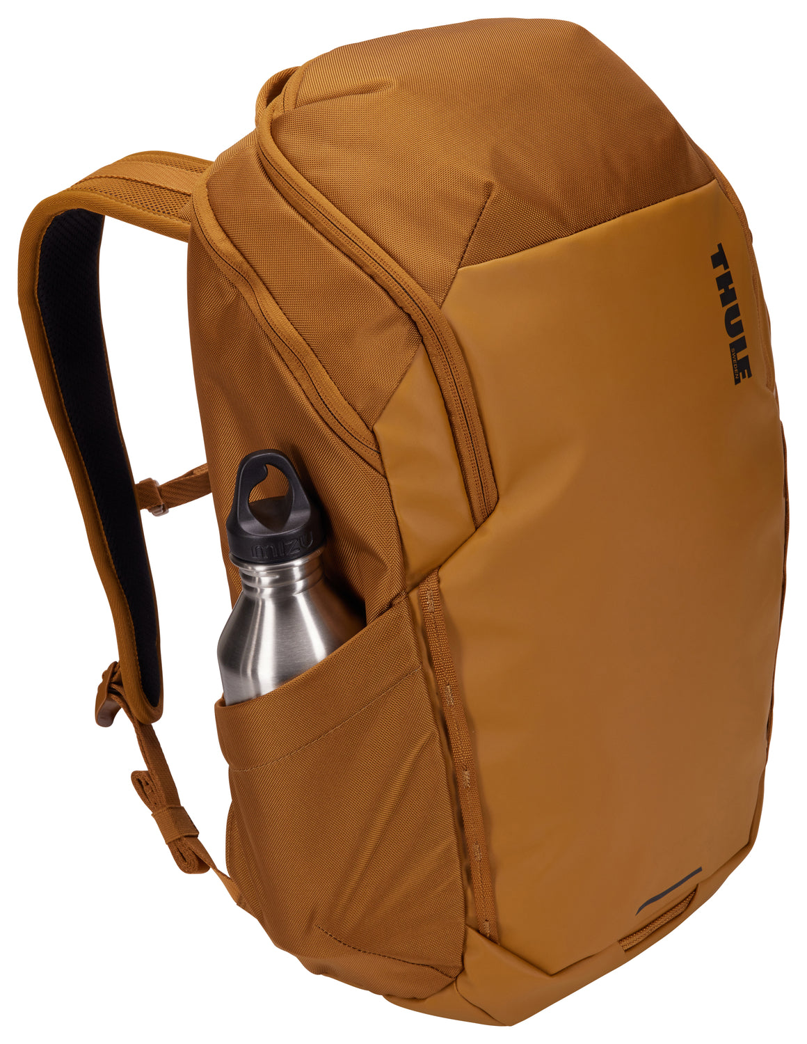 Thule Chasm 26L Laptop Backpack - Water-Resistant Travel & Work Backpack for Men & Women - Perfect for Commuting, Business Trips & College (Golden)