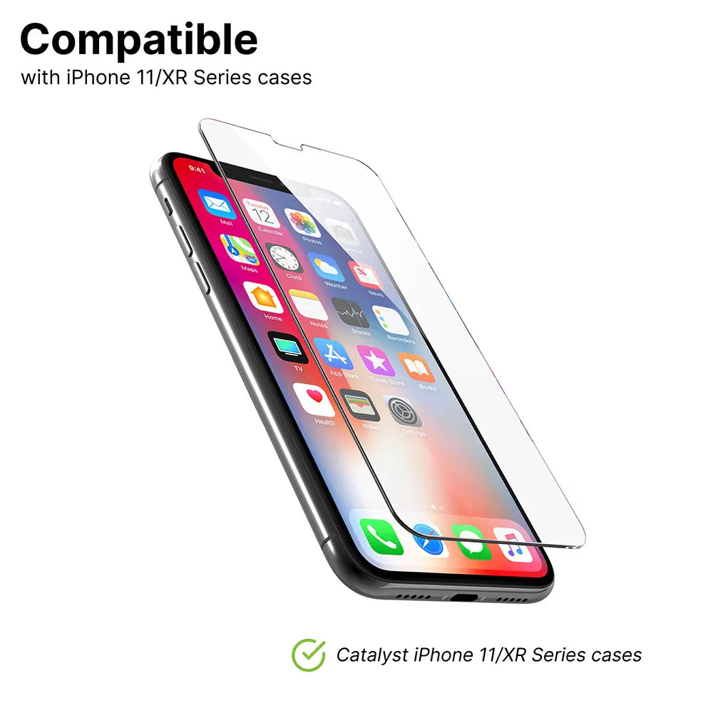 iPhone 11 Pro Max/Xs Max Tempered Glass Screen Protector - 9H Hardness, Anti-Scratch, HD Clear, Full Coverage - Perfect for Daily Protection, Gaming & Work Use