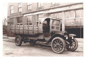 20x30 Inch Fine Art Canvas Print for Stake Body Truck - Perfect for Home Decor, Office Wall Art & Gift Ideas