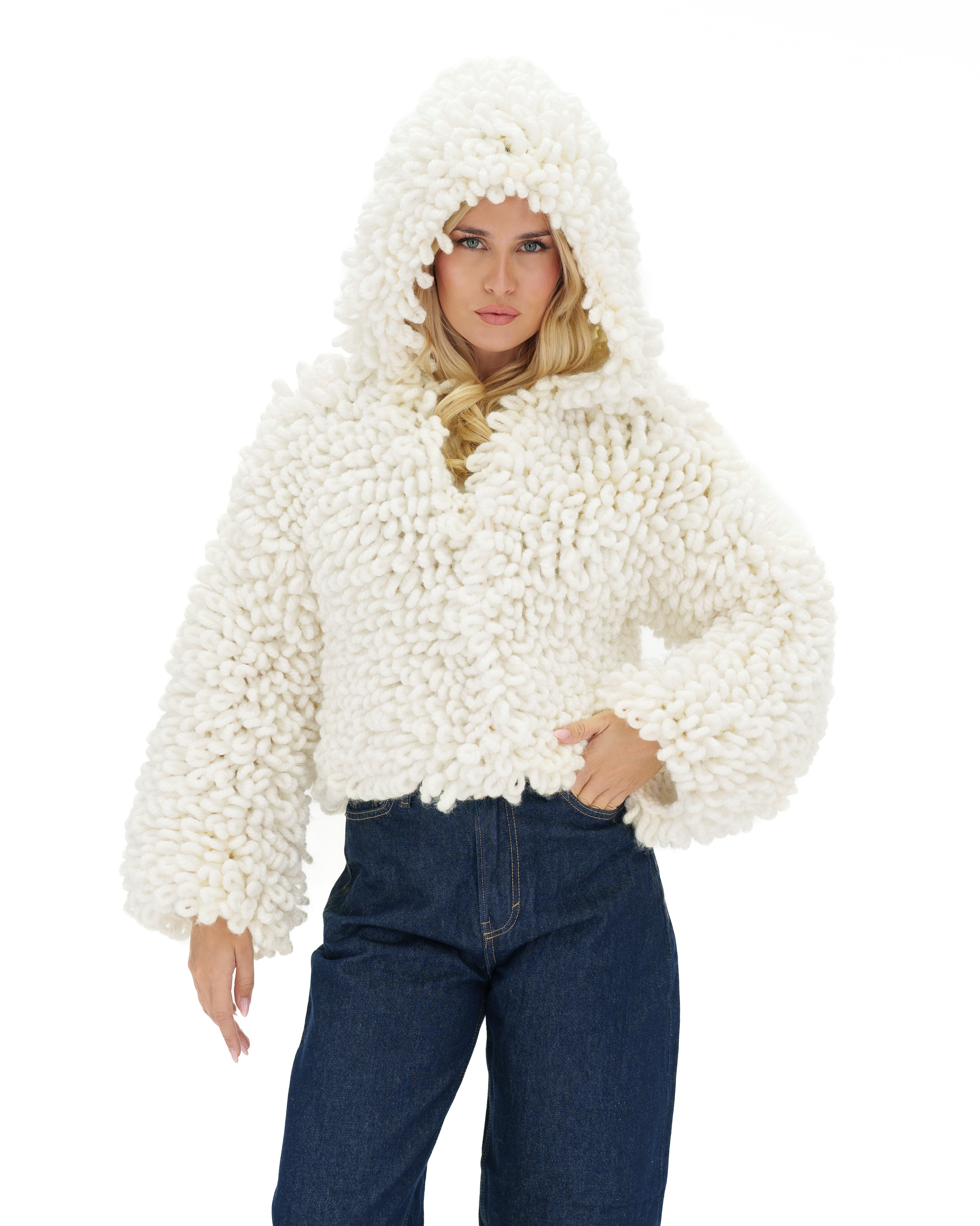 Soft Teddy Crop Jacket for Women - Cozy Fleece Outerwear for Fall & Winter | Perfect for Casual Outfits, Dates, and Layering