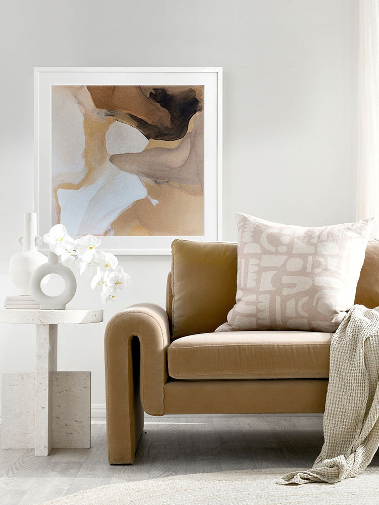 Dune Dance I Framed Art Print - Modern Wall Decor for Living Room, Bedroom & Office - Perfect for Home & Office Decor