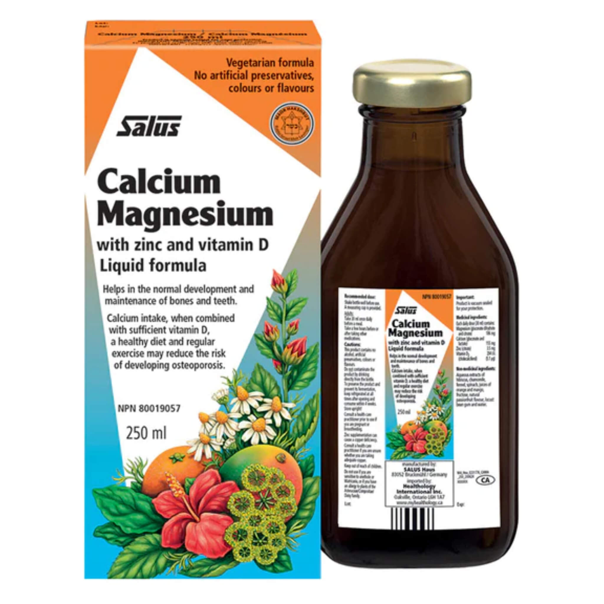 Calcium Magnesium Zinc Supplement - Supports Bone Health, Muscle Function & Immune System - Ideal for Active Lifestyles & Wellness Routines