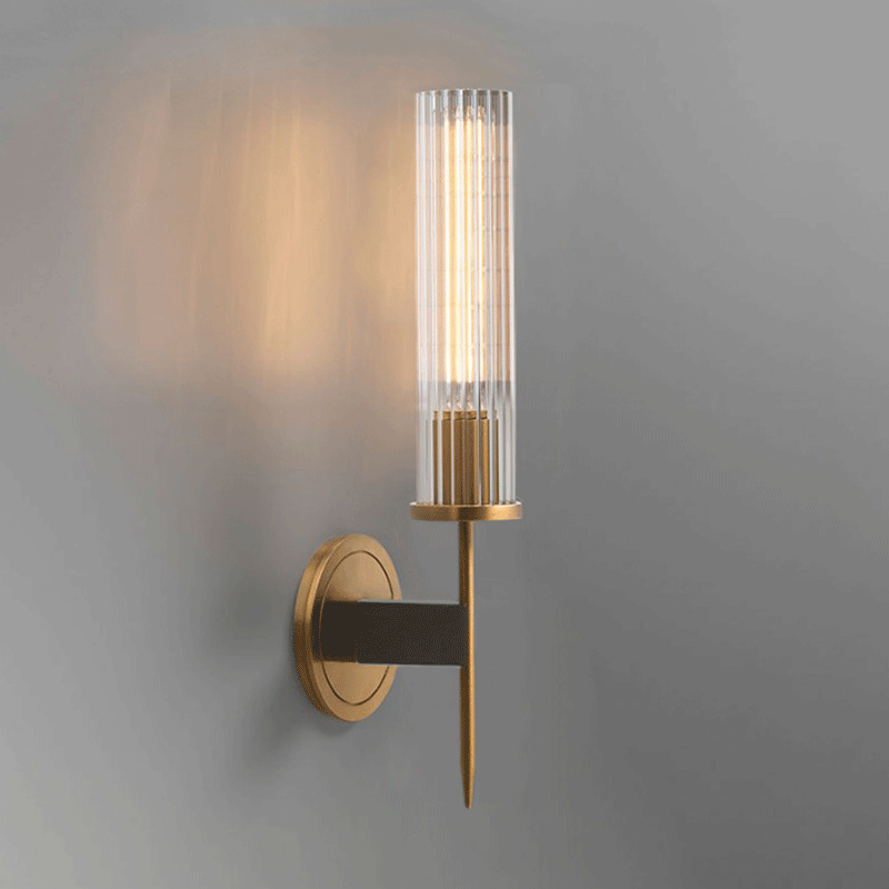 Modern Prismatic Wall Lamp - Sleek Geometric Design LED Light for Living Room, Bedroom, and Hallway Decor - Energy Efficient Ambient Lighting for Home & Office