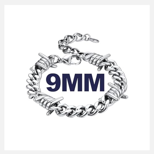 01 9MM Silver Thorns