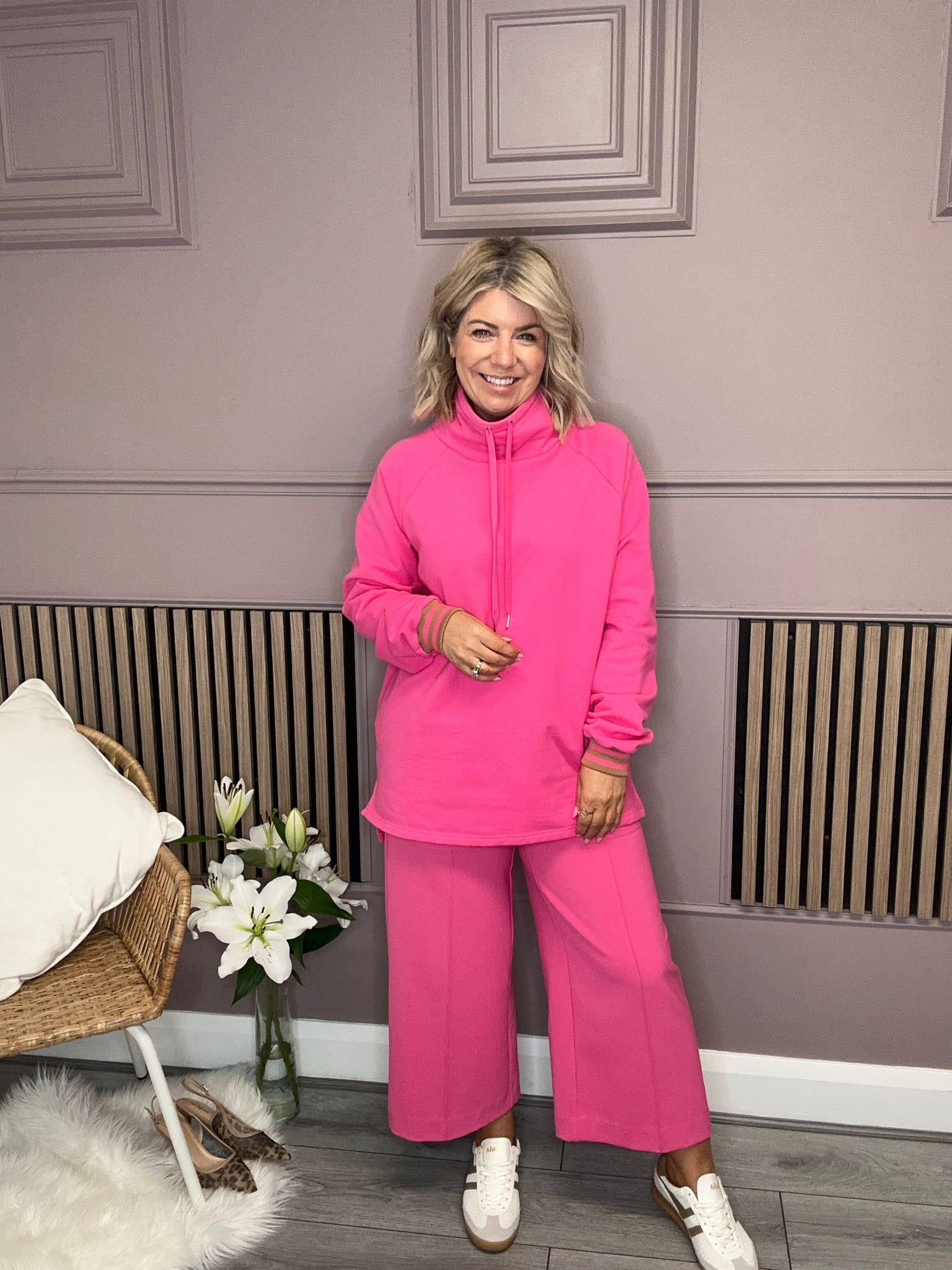 Amity Sweater for Women - Soft Pink Knit Pullover | Cozy Casual Wear for Fall & Winter | Perfect for Office, Dates & Weekend Outings