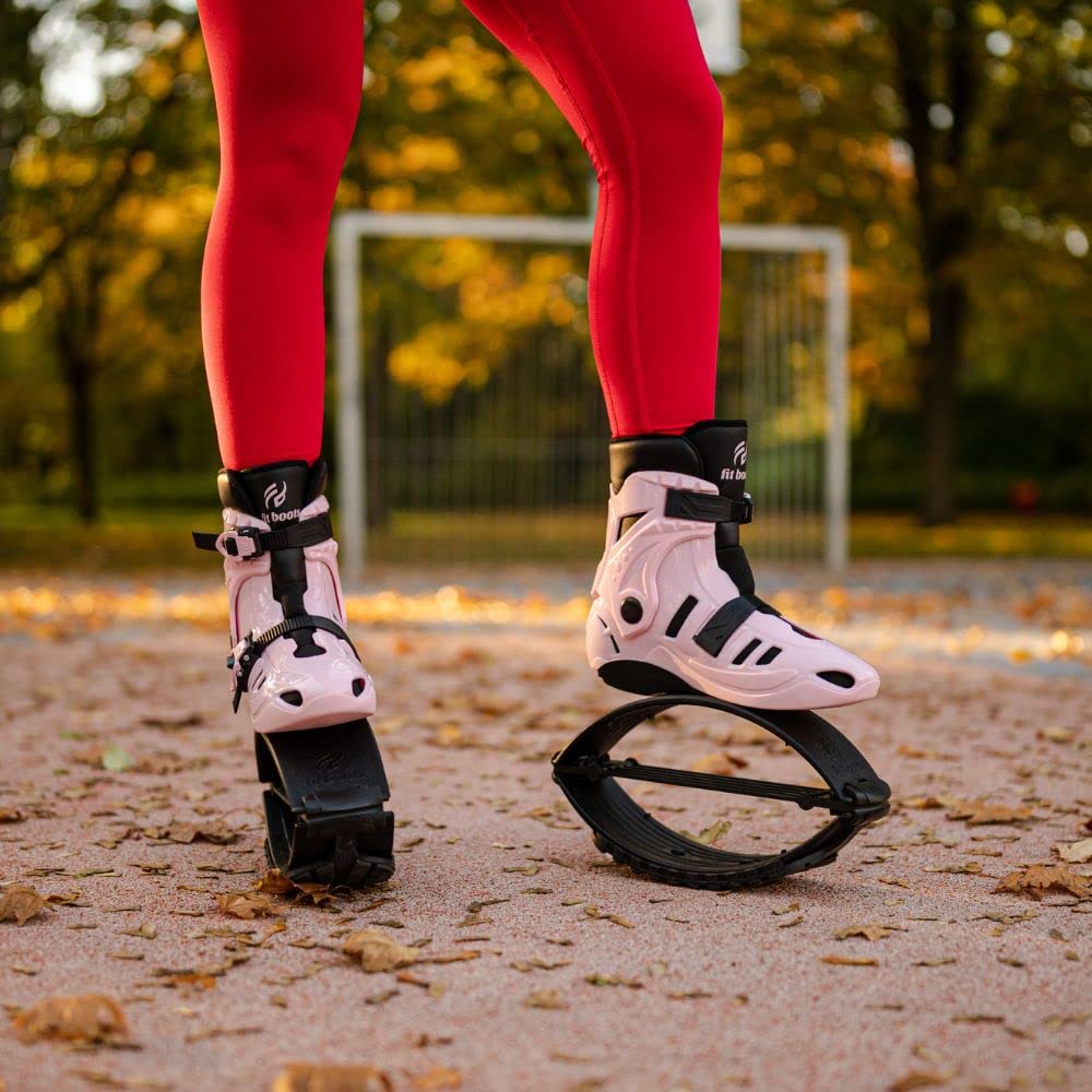 Premium Low Impact Rebound Shoes for Kangoo Jumps - Boost Calorie Burn, Running & Virtual Fitness Classes - Ideal for Home Workouts, Gym Training & Aerobic Exercises