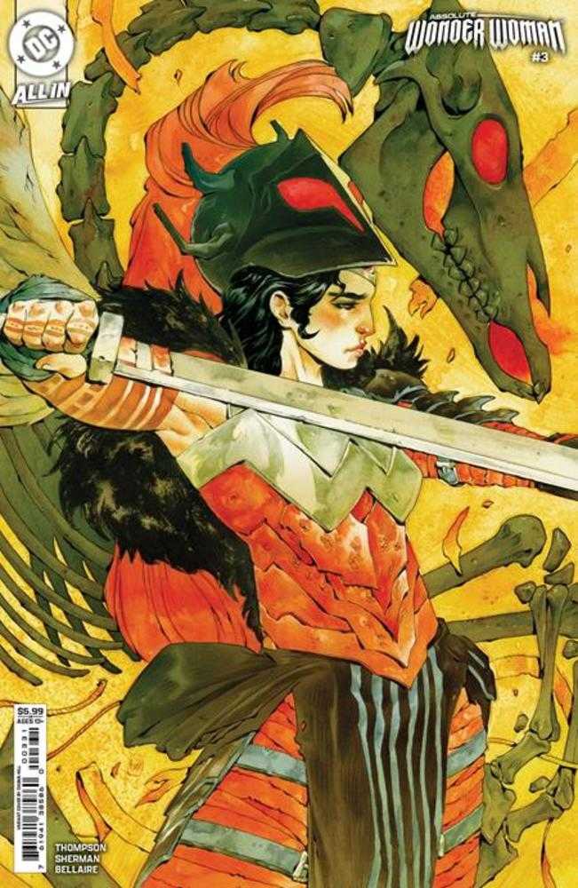 Absolute Wonder Woman #3 Cover C Chuma Hill Card Stock Variant - Collectible Comic Book for Fans, Gifts & Display - Perfect for Superhero Enthusiasts & Comic Collectors