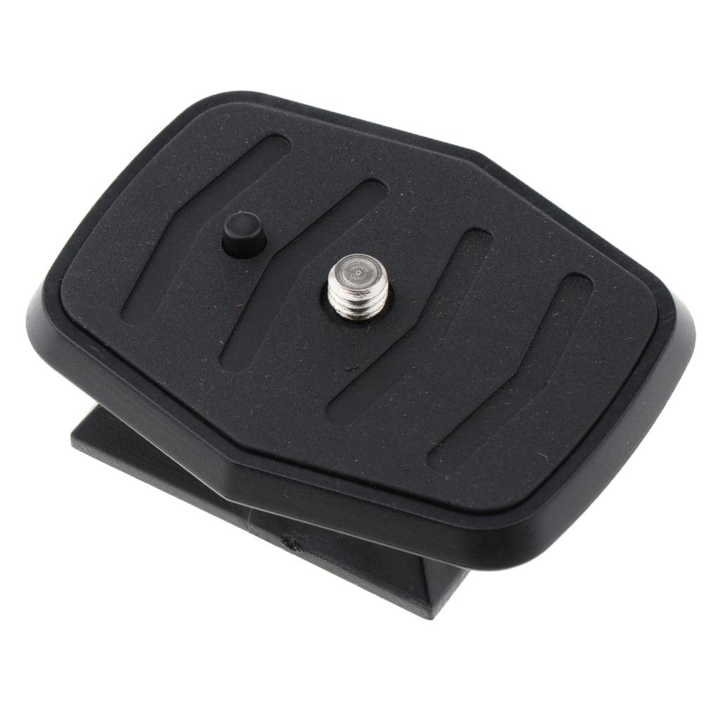 BaotyJie 3x Plastic Quick Release Plate Bracket with 60mm QR Quick Release Clamp Adapter - Compatible with Camera Tripods, DSLR Mounts & Video Equipment for Smooth Shooting Transitions