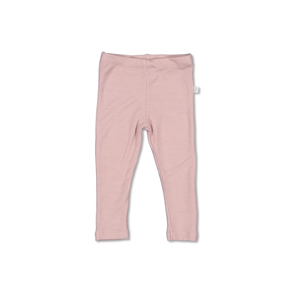 Soft & Breathable Dusty Rose Merino Bamboo Leggings for Women - Yoga, Lounge & Everyday Wear