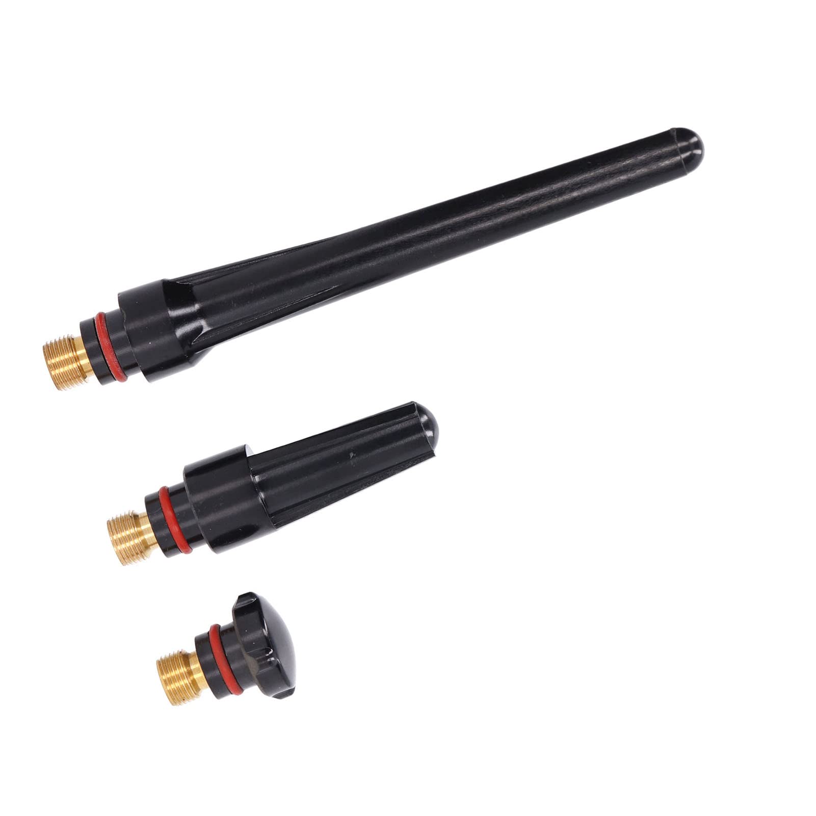 ABS Brass TIG Gas Lens Chuck Body - Compatible with WP-17, WP-18, WP-26 Torches - Durable Back Cups for Welding & Metal Fabrication - Perfect for MIG, TIG, and Arc Welding Projects