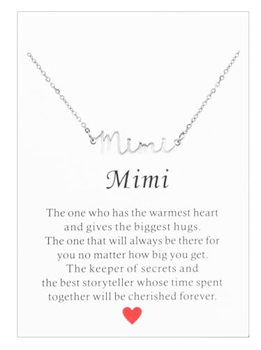 Mimi Letter--Silver