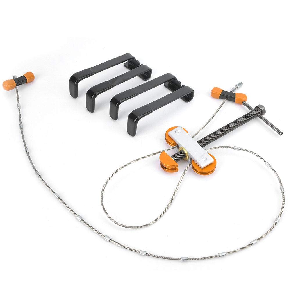 Zerone Universal Metal Portable Compound Bow Press with Quad Limbs Bracket - Professional Tuning Tool for Hunting, Archery & Outdoor Shooting | Perfect for Target Practice, Bow Maintenance & Field Adjustments