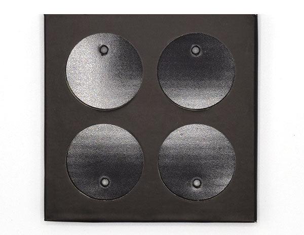 Ben Nye Empty 4 Well Refillable Makeup Palette - Professional Cosmetic Mixing Tray for Makeup Artists & DIY Beauty Enthusiasts - Perfect for Travel, Home Use & Salon Makeup Organization