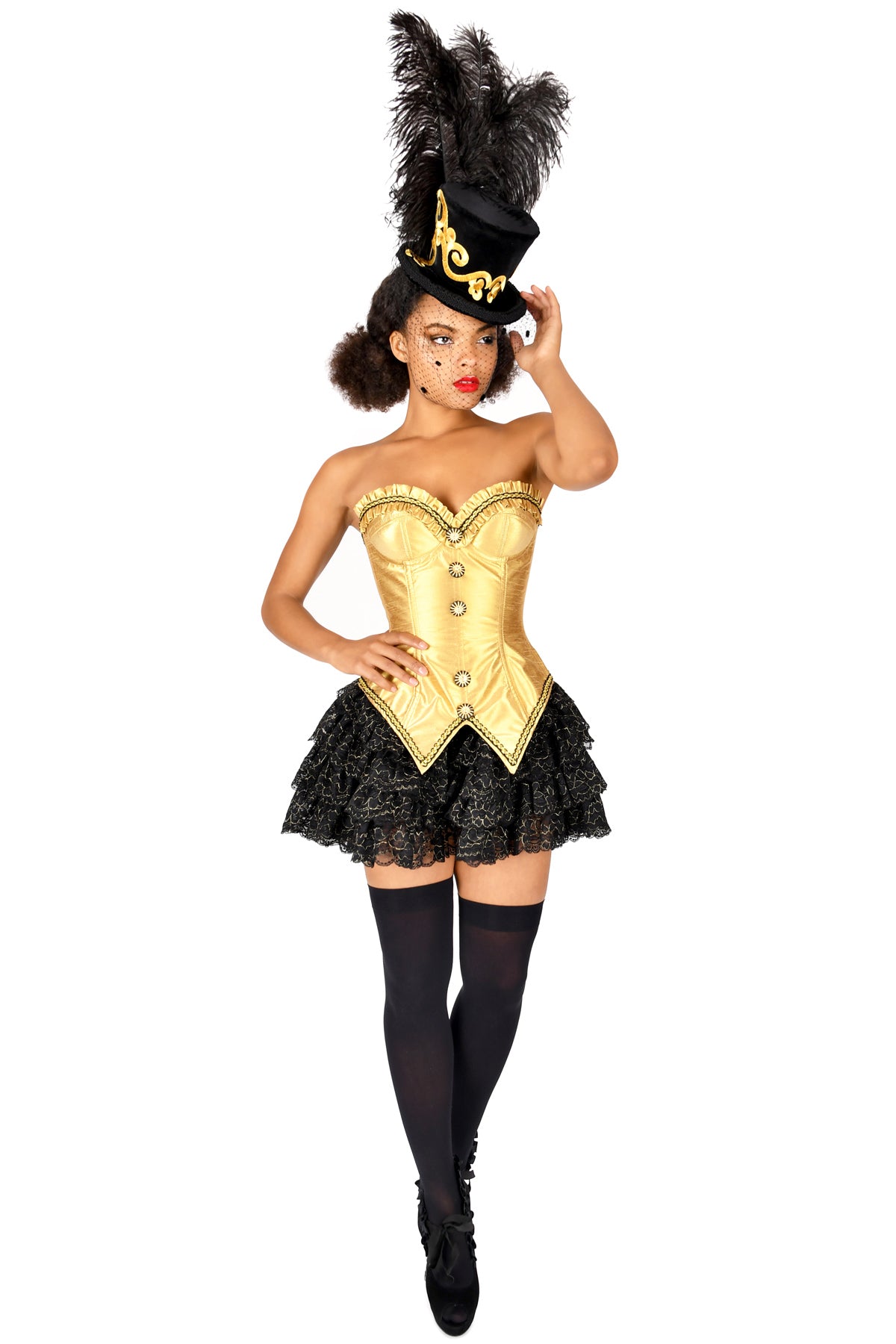 Jolie Corset - Women's Fashion Corset Top for Waist Training & Body Shaping | Perfect for Cosplay, Burlesque, and Evening Wear
