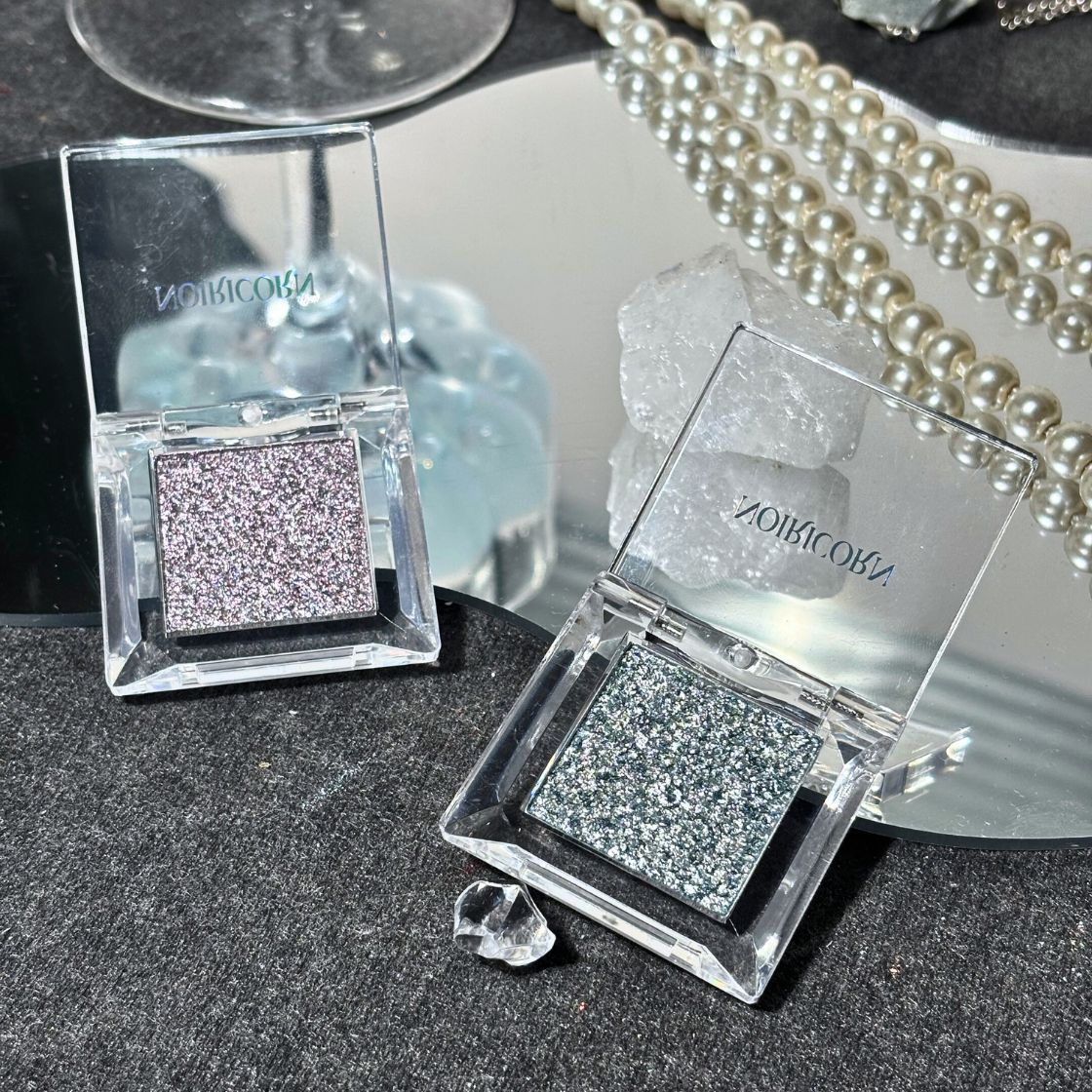 NOIRICORN Multi Chrome Eyeshadow Palette - 12 Vibrant Colors, Long-Lasting & Highly Pigmented - Perfect for Party, Wedding & Special Occasion Makeup