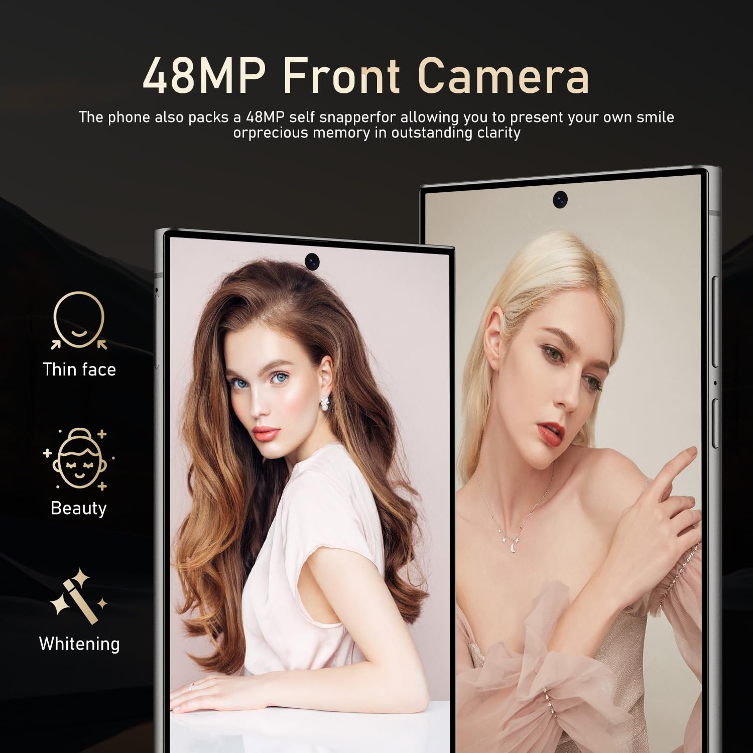 MMY I24 Ultra 5G Unlocked Smartphone - 6GB RAM 256GB Storage, Android 13, 6.8