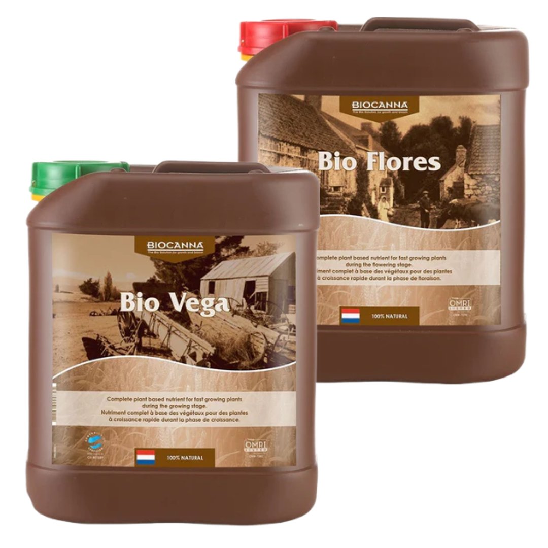 BIOCANNA Organic Base Nutrient Bundle for Hydroponics & Soil - Complete Plant Food Kit for Indoor & Outdoor Gardening
