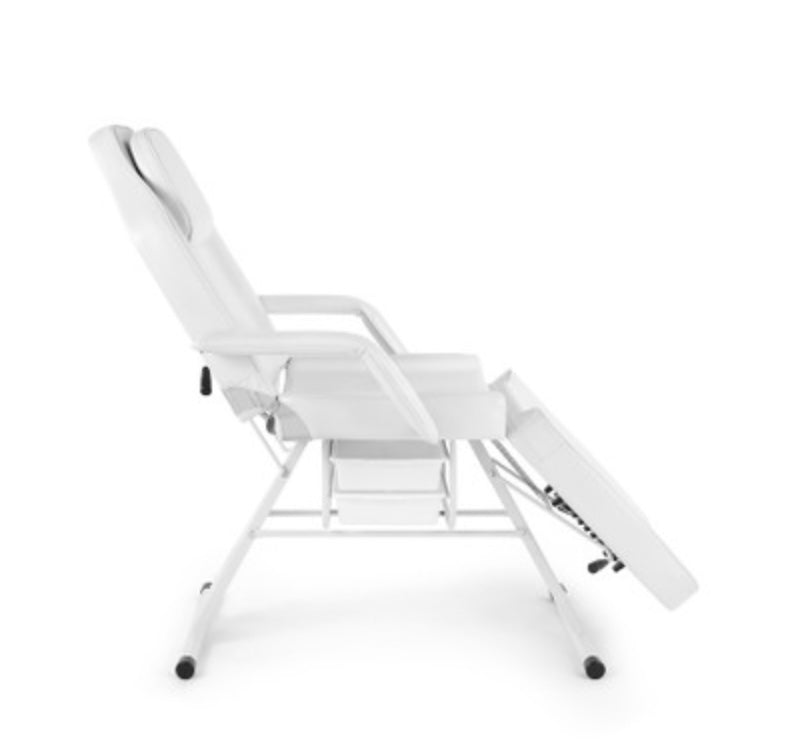 Parker II Professional Facial and Tattoo Chair - Adjustable Beauty Salon Spa Equipment for Eyebrow Microblading, Cosmetic Procedures & Tattoo Services