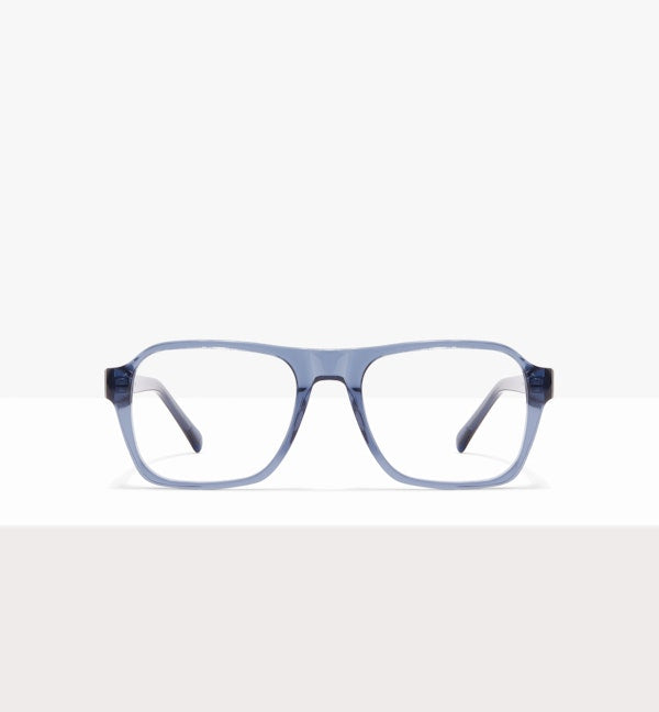 Calvin Eyeglasses - Trendy Unisex Prescription Glasses & Blue Light Blocking Computer Glasses for Work, Reading, and Screen Time