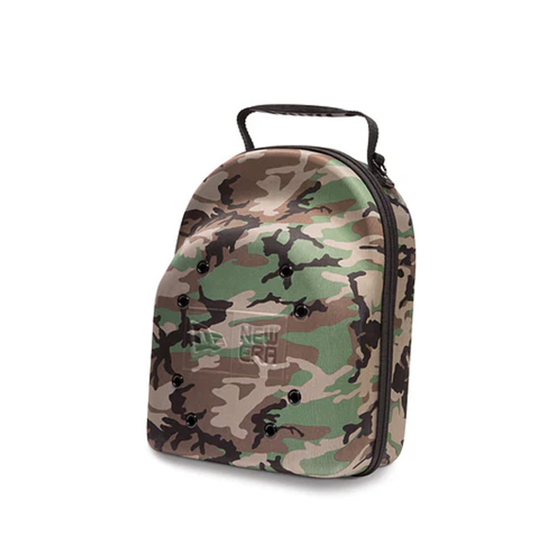 6 Pack Wood Camo Cap Carrier - Durable Hat Organizer for Baseball Caps, Hunting & Outdoor Gear Storage - Perfect for Closet, RV, Travel & Sports Enthusiasts