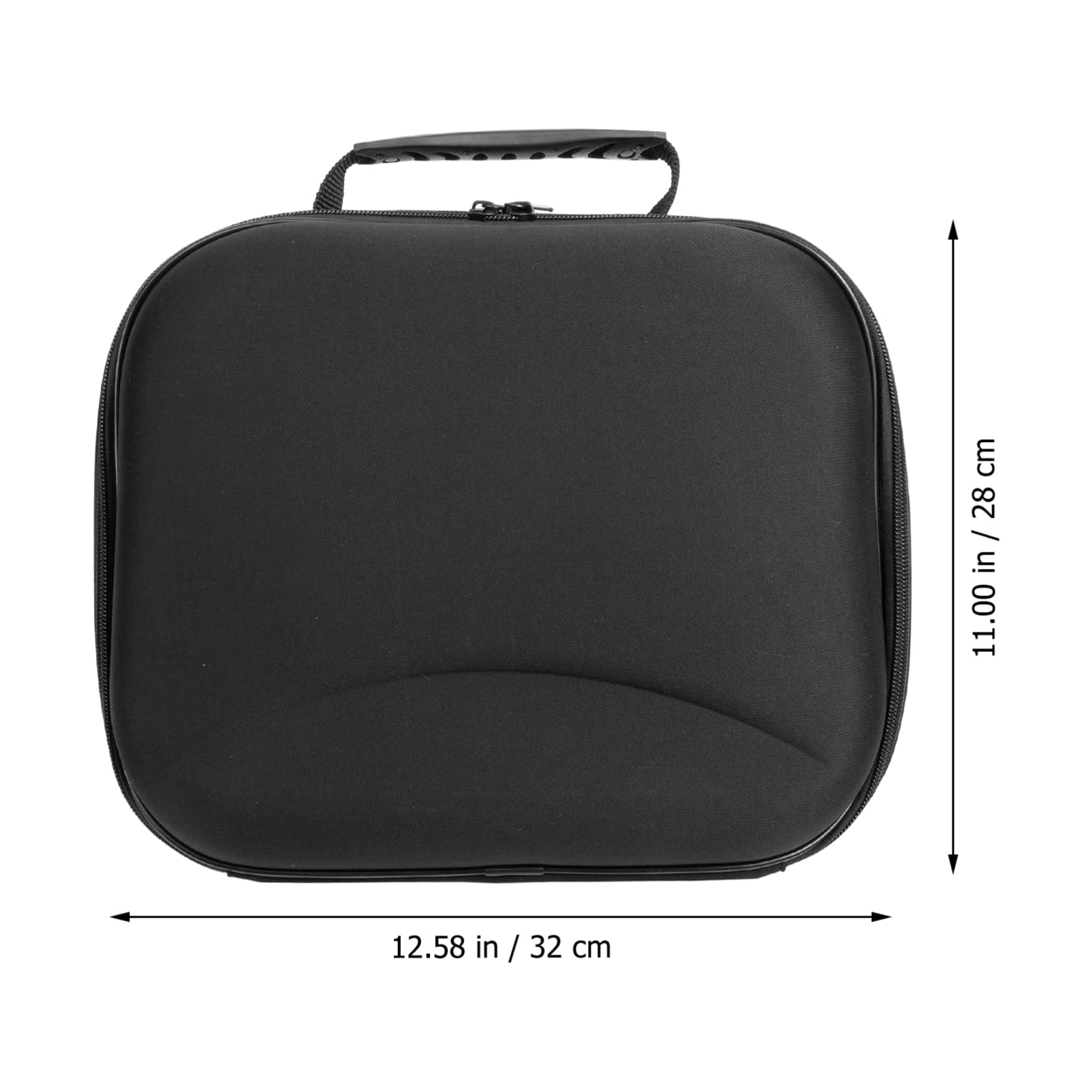 Professional Barber Clipper Bag - Electric Shaver Case & Hot Air Brush Organizer for Travel | Waterproof Makeup Toiletry Bag with Multiple Pockets | Perfect for Hairdressing Kit, Cosmetics, Hair Dryer & Styling Tools Storage | Salon, Home & Travel Use