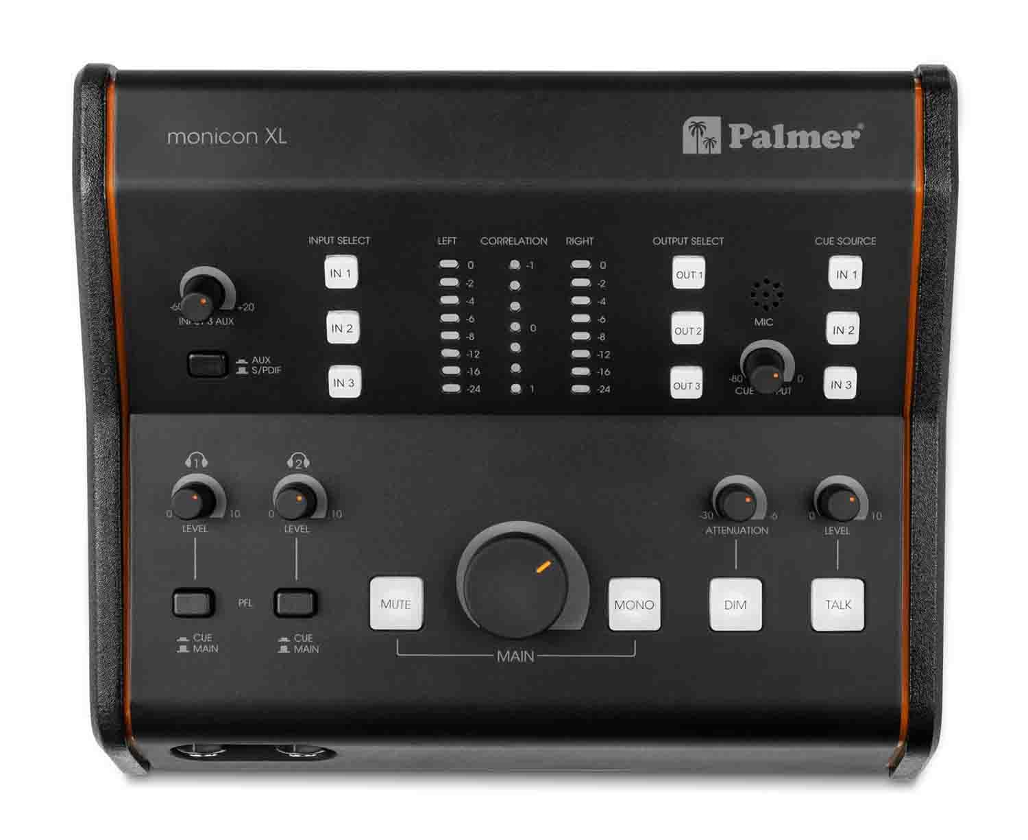 Professional DJ Controller with USB & MIDI Support - Gray (PMONICONXL) | Perfect for Live Performances, Clubs & Home DJing