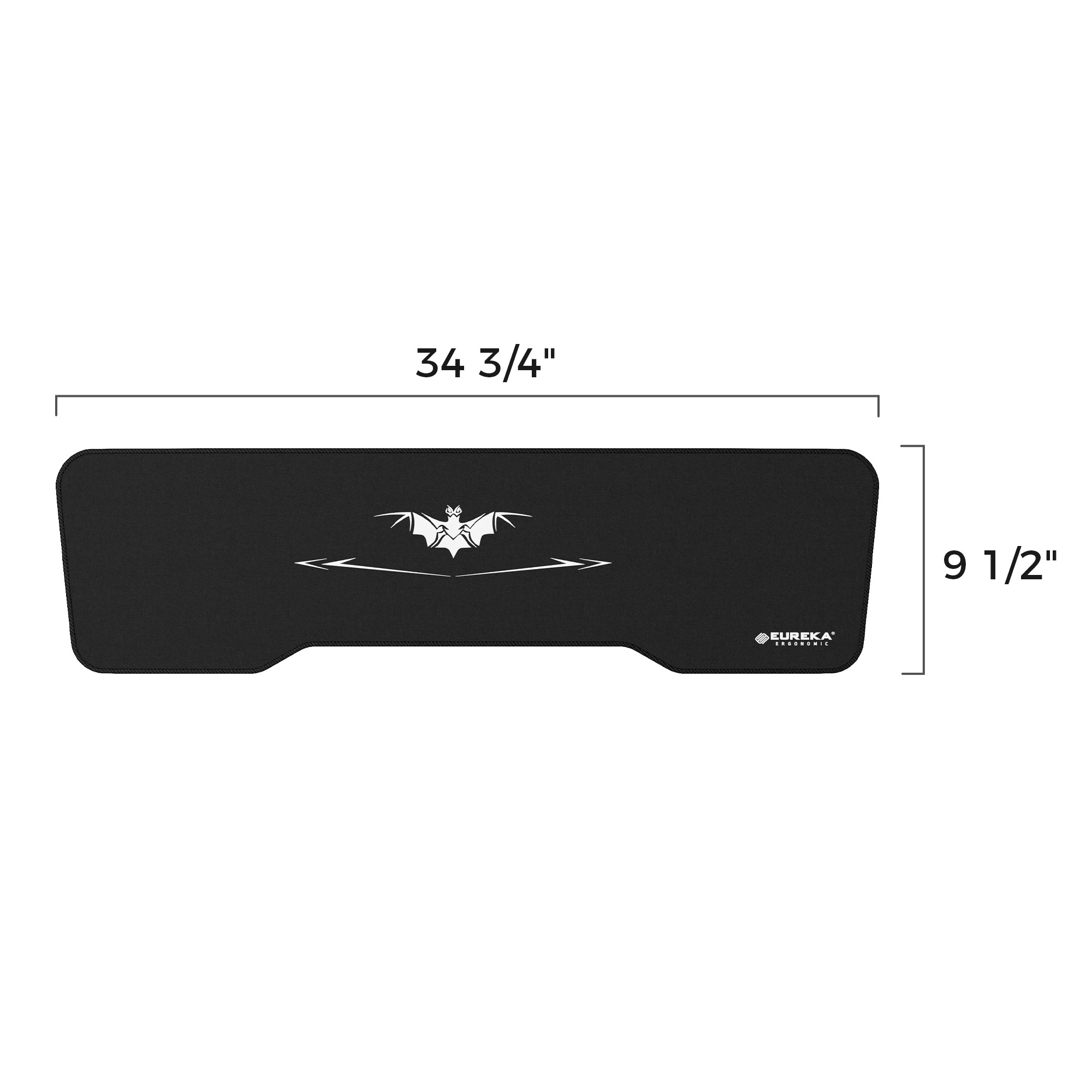 Best Gaming Mouse Pad for PC & Laptop - Large Non-Slip Rubber Base, Smooth Surface for Precision Control - Perfect for FPS, MOBA & Esports Gaming