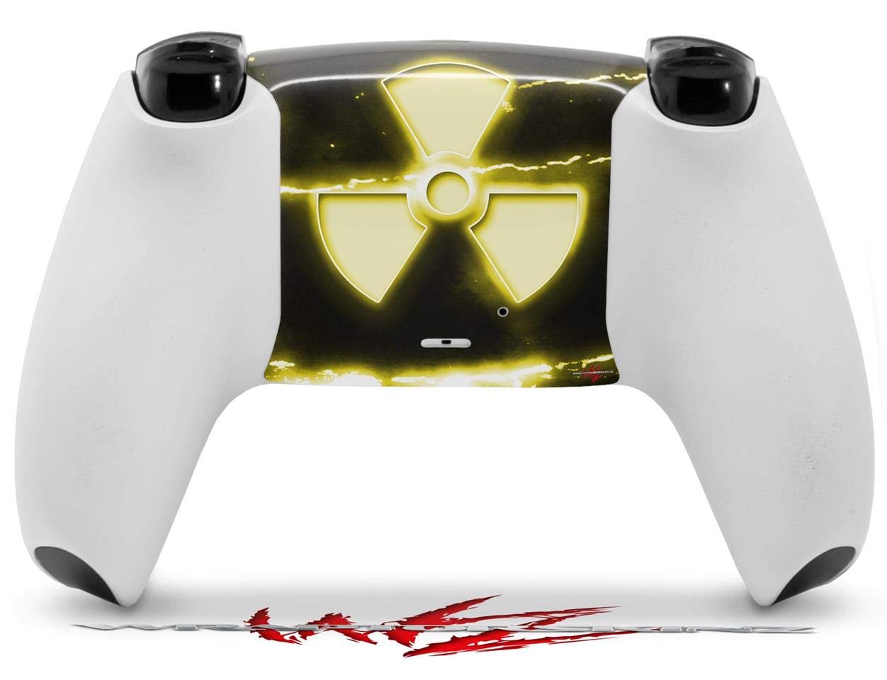 Sony PS5 DualSense Skin Wrap - Radioactive Yellow for Gaming & Protection