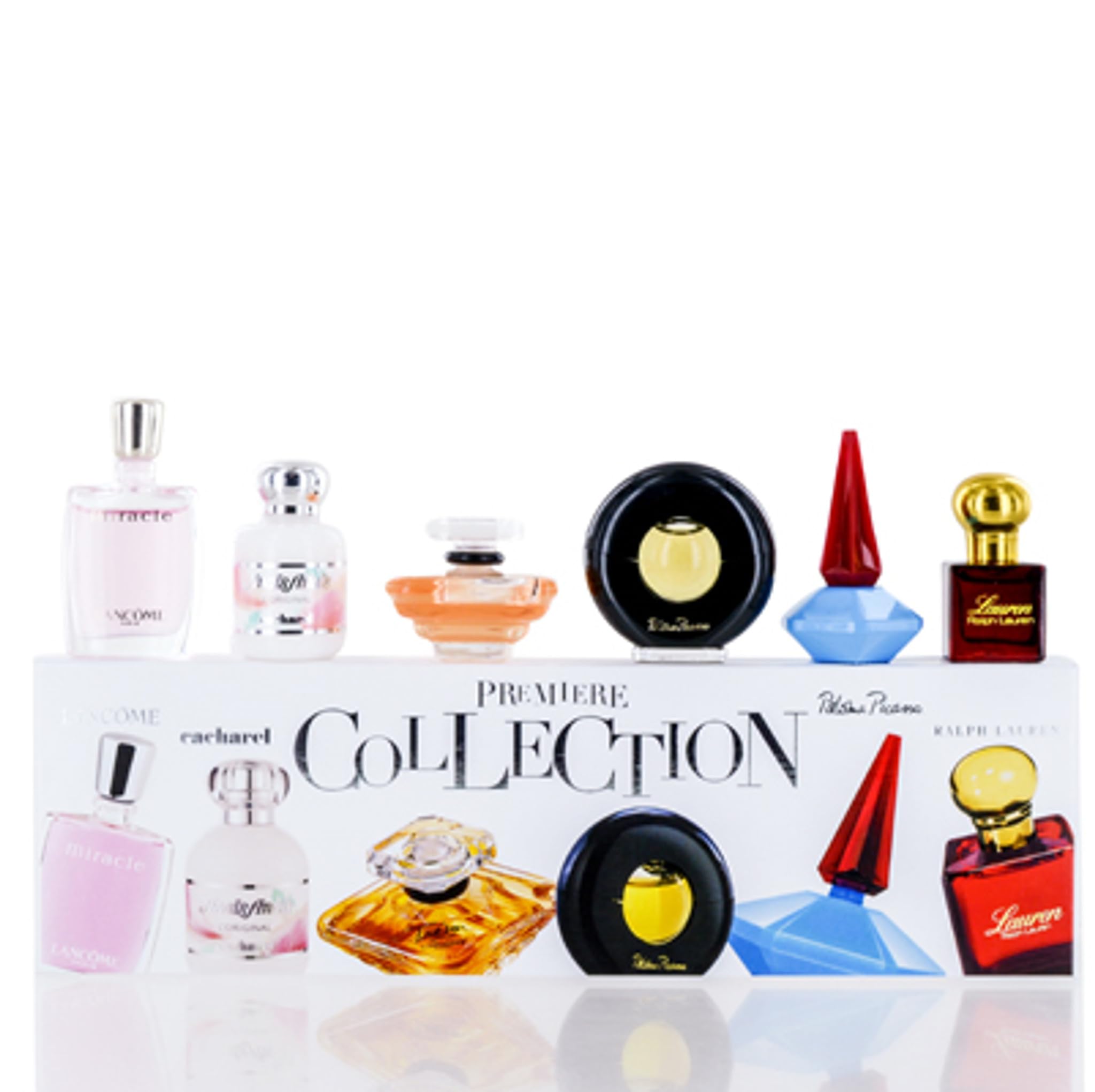 Premiere Collection Women's Mini Perfume Gift Set - 6 Piece Fragrance Coffret for Everyday Wear, Date Night & Special Occasions