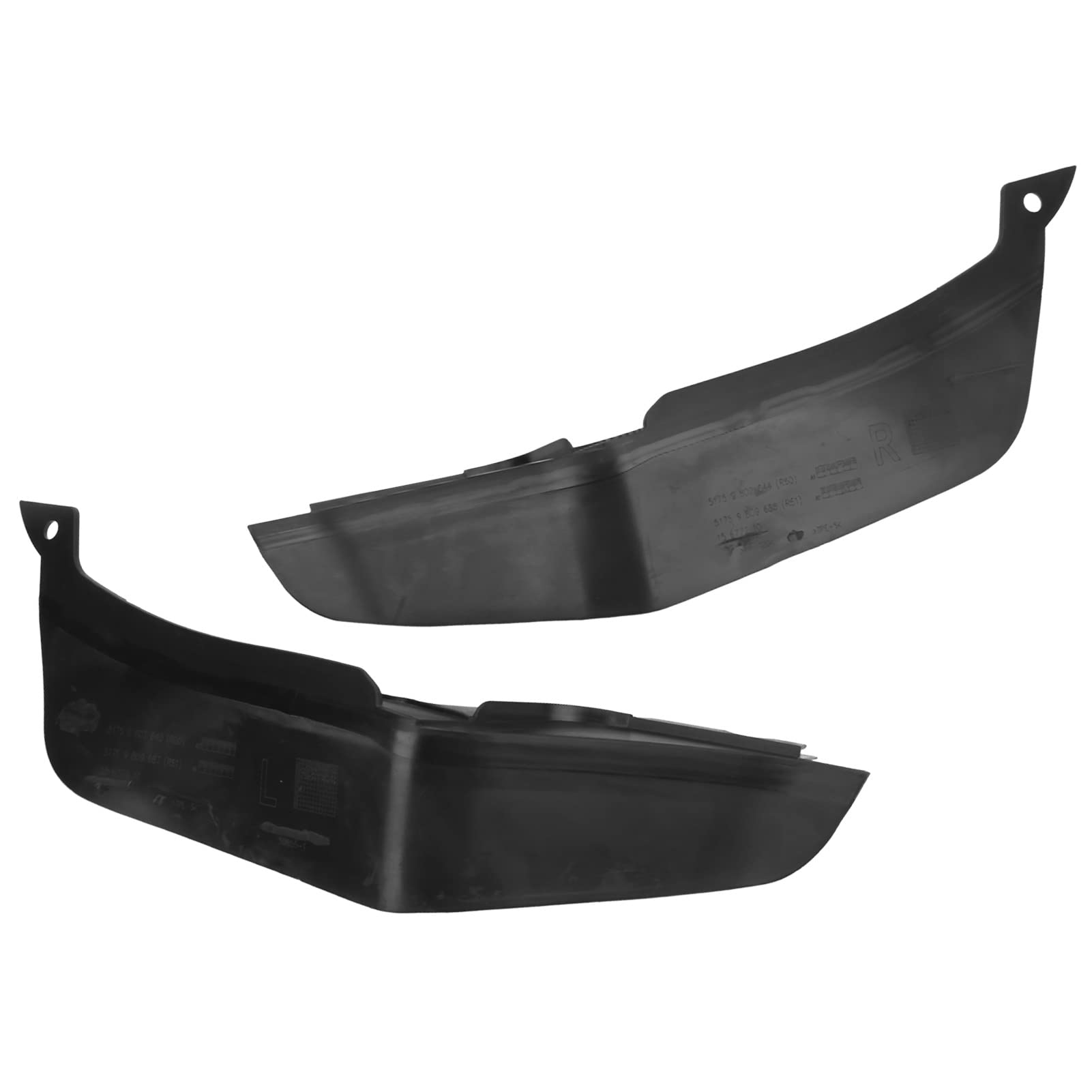 ABS Plastic Front Bumper Splash Guard Fenders 51119802643 - Replacement Lower Pressure Lip for John Cooper Works | Perfect for Off-Road Protection & Enhanced Vehicle Styling