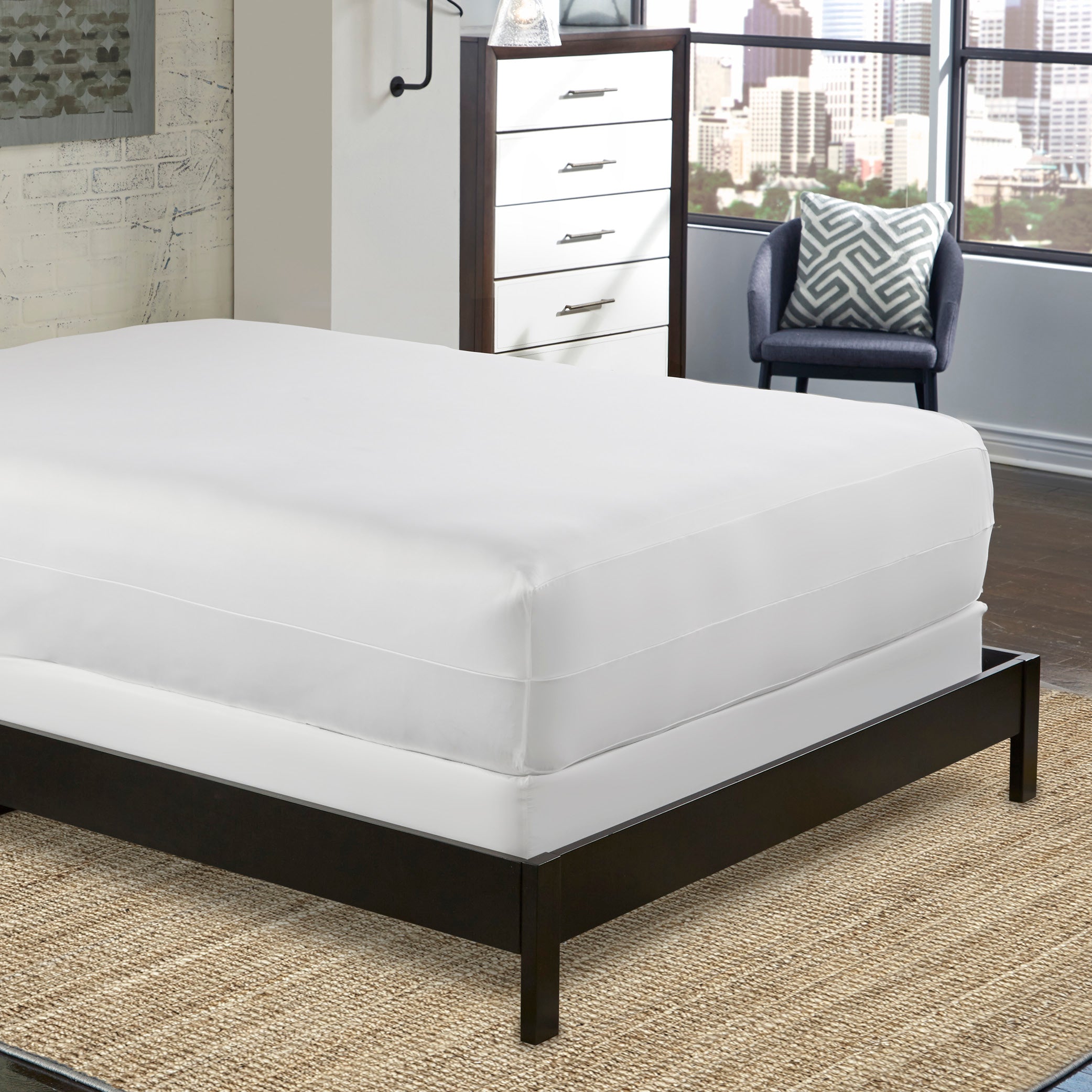 PureCare Aromatherapy Total Encasement Mattress Protector - Waterproof, Hypoallergenic, Breathable Bed Cover for Allergy Relief & Better Sleep - Perfect for Bedrooms, Guest Rooms & Dorm Rooms