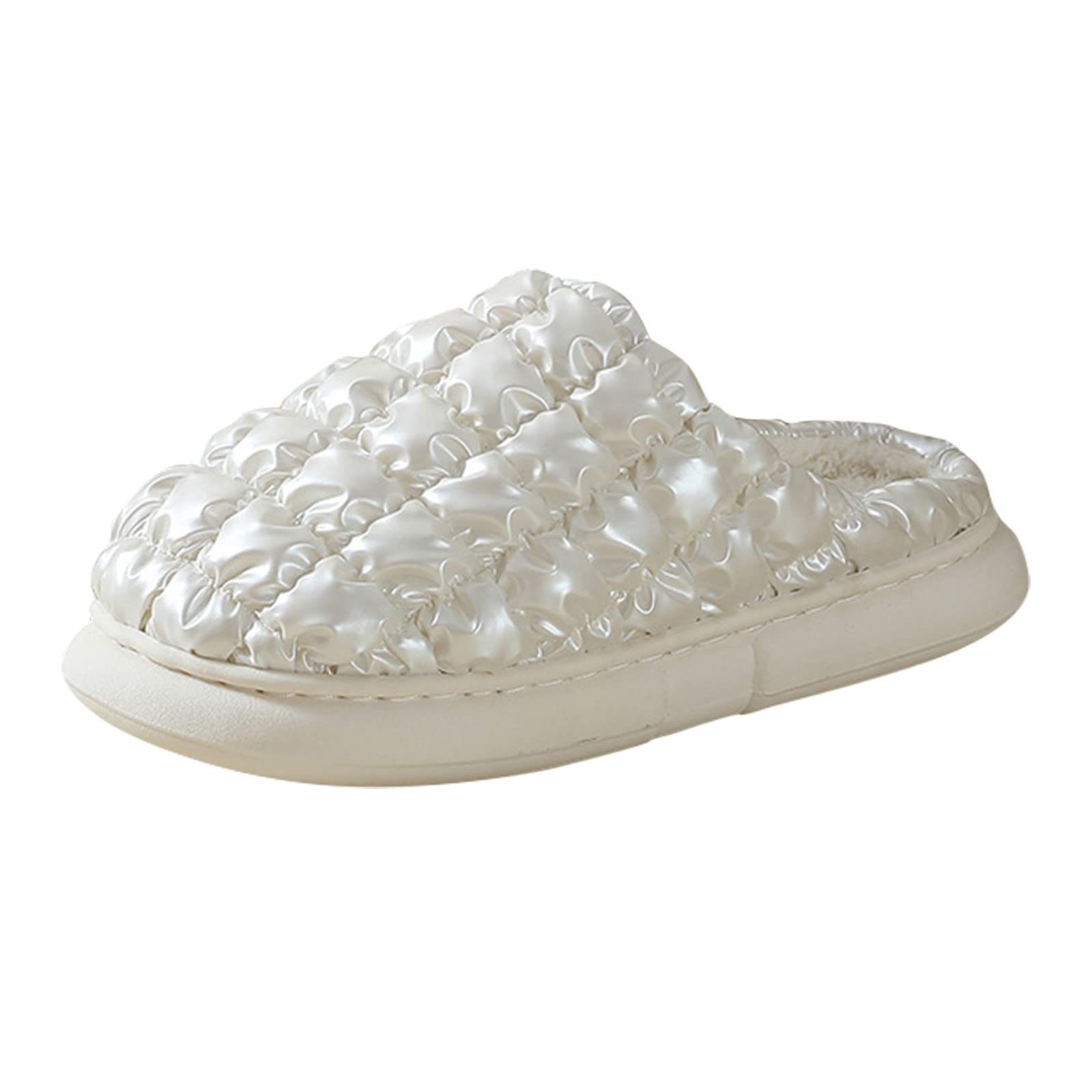 **Women's Lightweight Warm Winter Slippers - Cozy Indoor House Shoes with Soft Cotton Lining - Perfect for Home, Lounge & Relaxation**