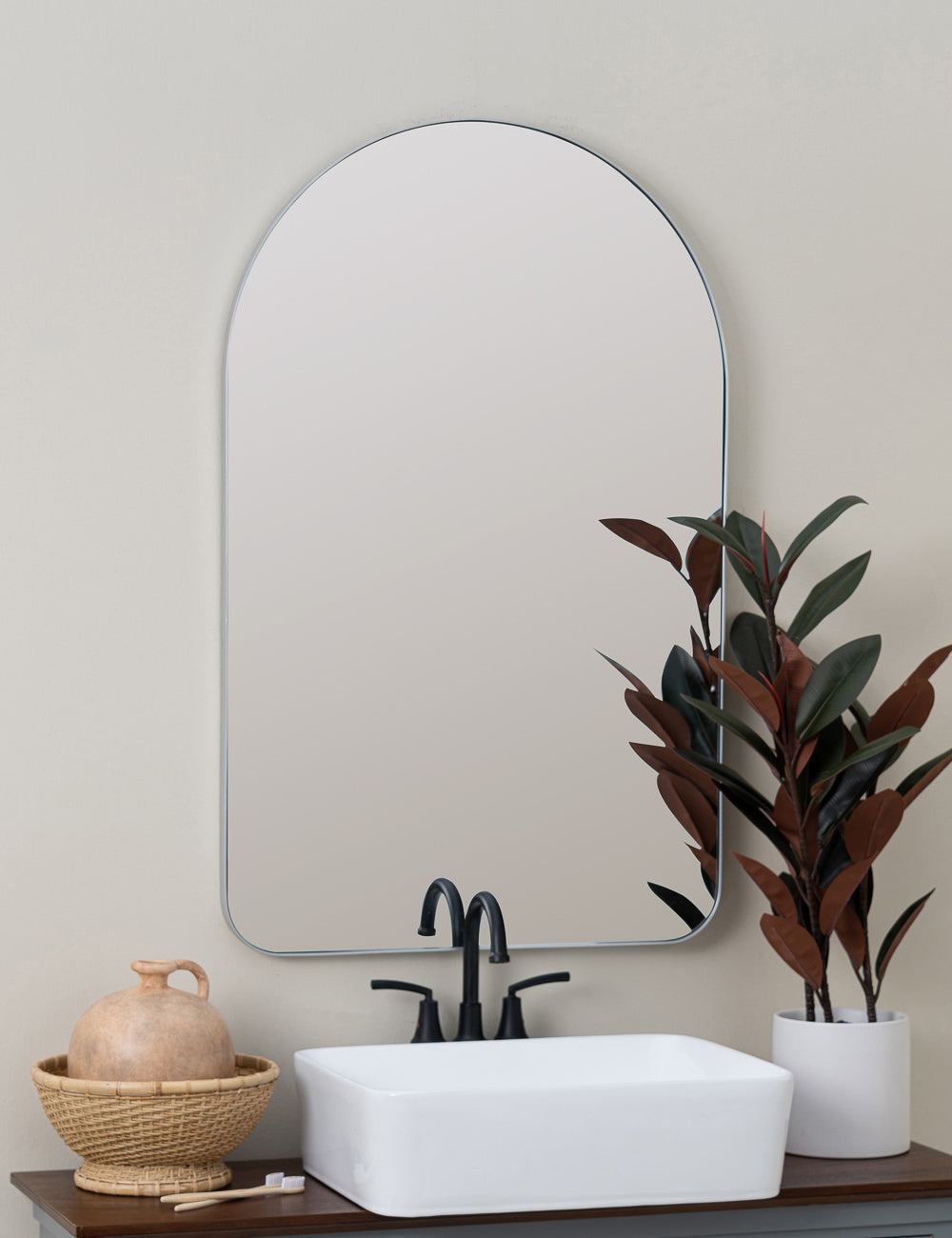 Chance Mirror - Elegant Wall Mirror for Home Decor, Living Room, Bedroom & Bathroom | Perfect for Vanity, Dressing Room & Interior Design