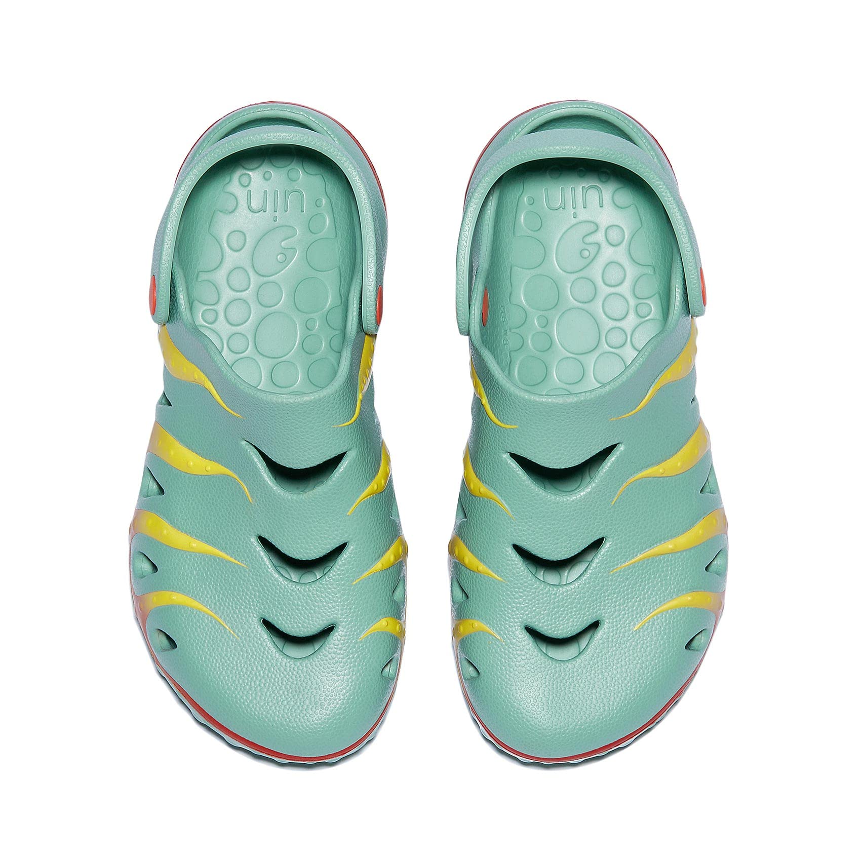 **UIN Men's Clog Garden Shoes - Slip-On Beach & Outdoor Slippers Sandals with Octopus Design - Perfect for Gardening, Beach Walks & Casual Wear**