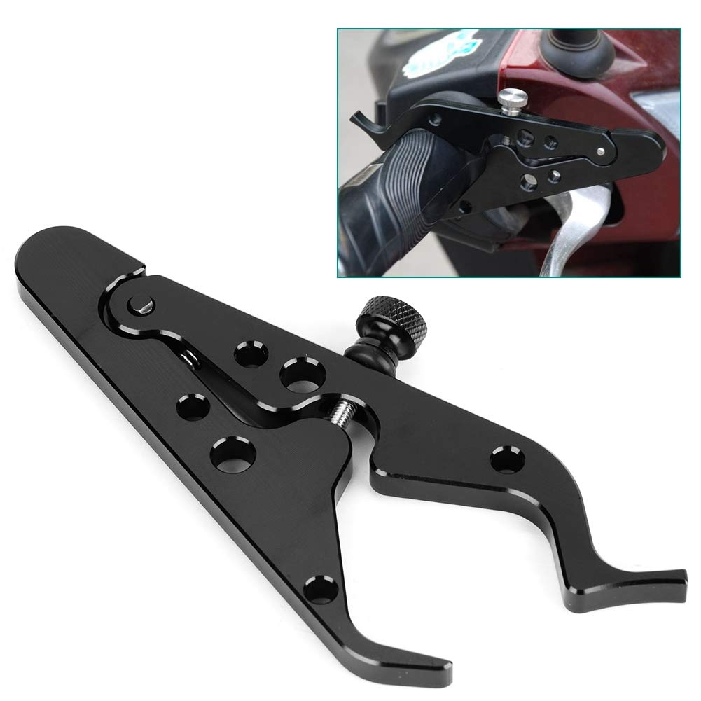 Yctze Motorcycle Throttle Clamp - Adjustable Handlebar Control Assist Tool for Motorbikes | Perfect for Throttle Lock & Cruise Control on Long Rides