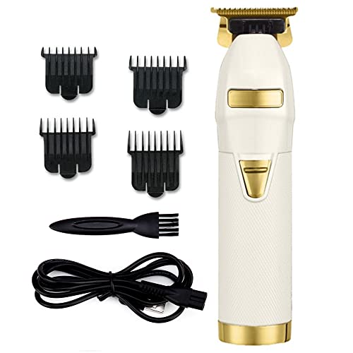 Professional Hair Clippers for Men - G10 Metal Barbershop Cordless Hair Cutting Machine, Hair Trimmer with Adjustable Blades (110-240V) - Perfect for Home Use, Barbershops & DIY Haircuts