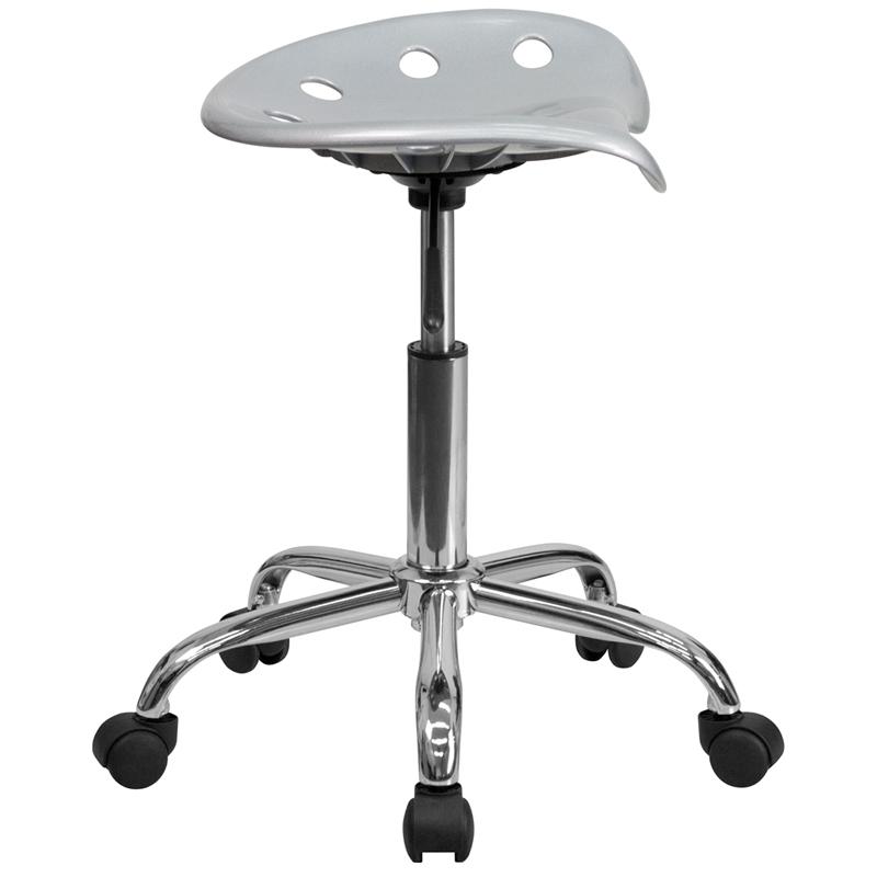 Vibrant Apple Green Tractor Seat & Chrome Stool - Retro Diner Style Bar Stool for Kitchen, Cafe, and Home Decor