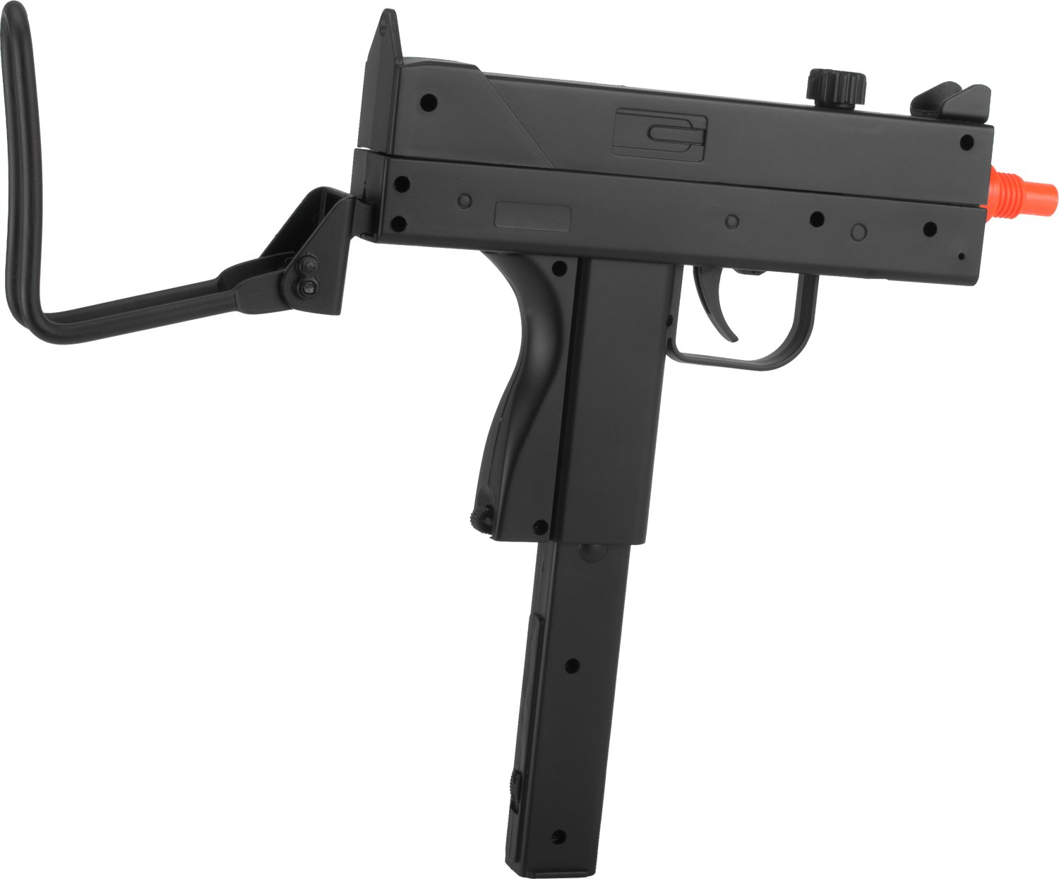 Matrix M11A1 Spring Powered Airsoft SMG Gun - High Performance Airsoft Pistol for Tactical Training & Outdoor Shooting Games | Perfect for CQB, Target Practice & Airsoft Battles