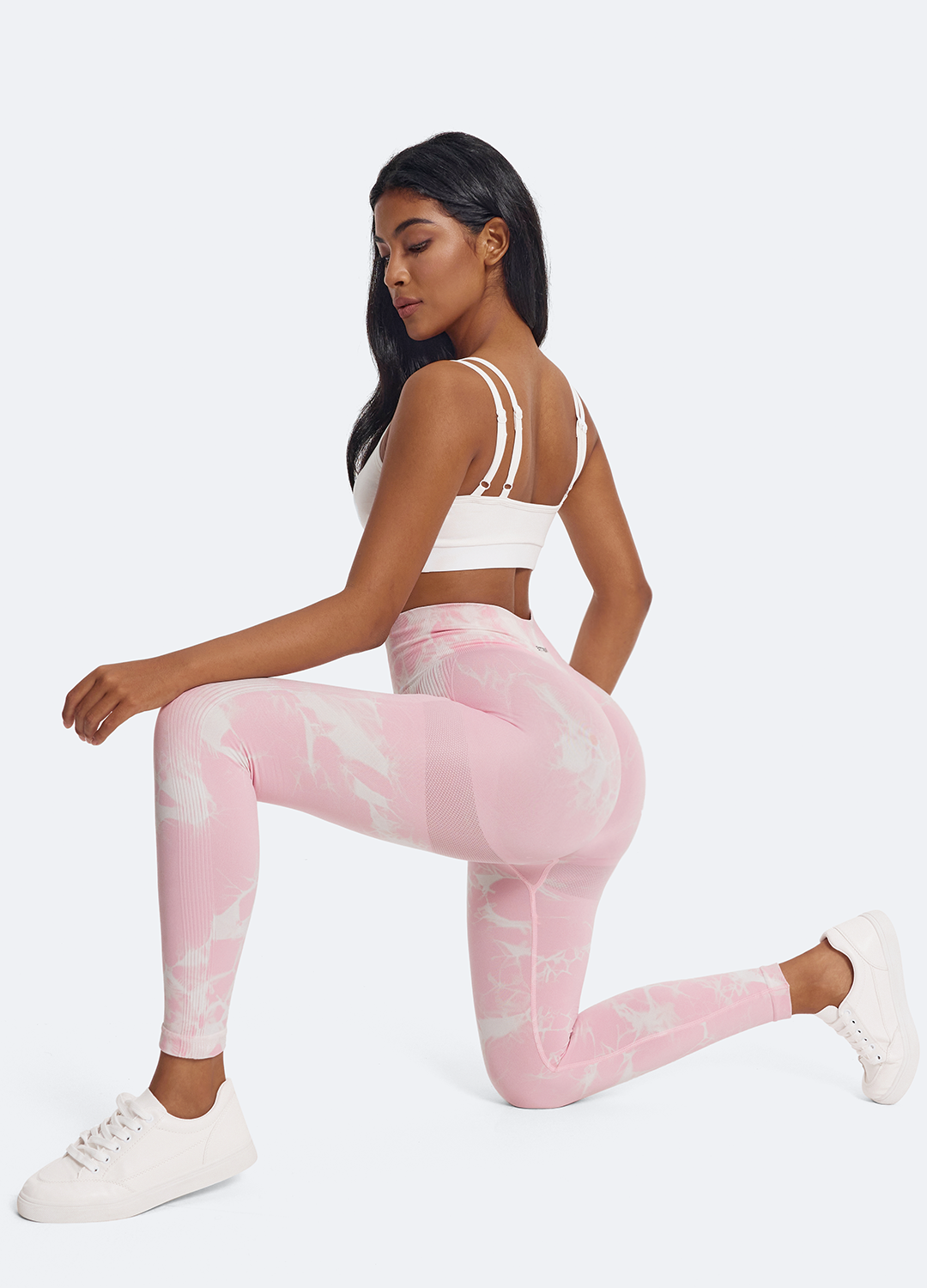 Tie Dye Yoga Leggings with Butt Lifting & Waist Shaping - High Waisted Workout Pants for Women, Comfortable Gym Tights for Running, Fitness & Lounge Wear