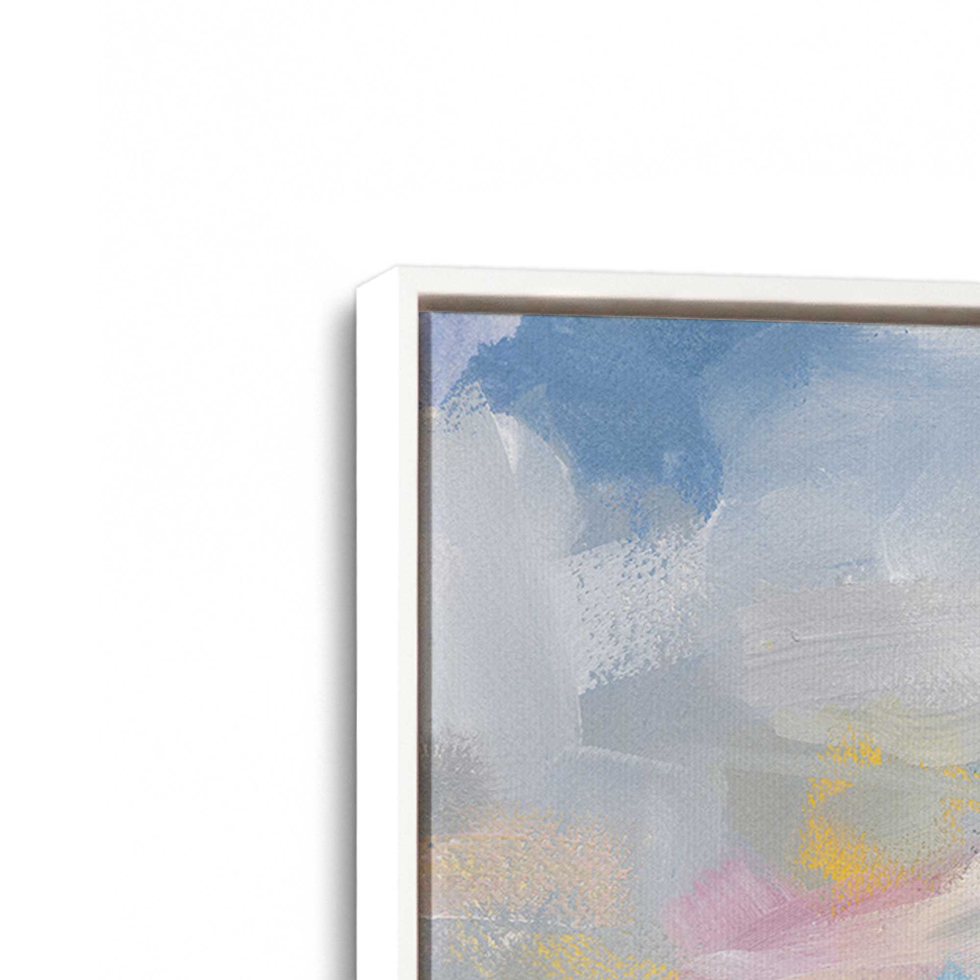Dreamy Evening Abstract Canvas Wall Art - Modern Home Decor for Living Room, Bedroom & Office