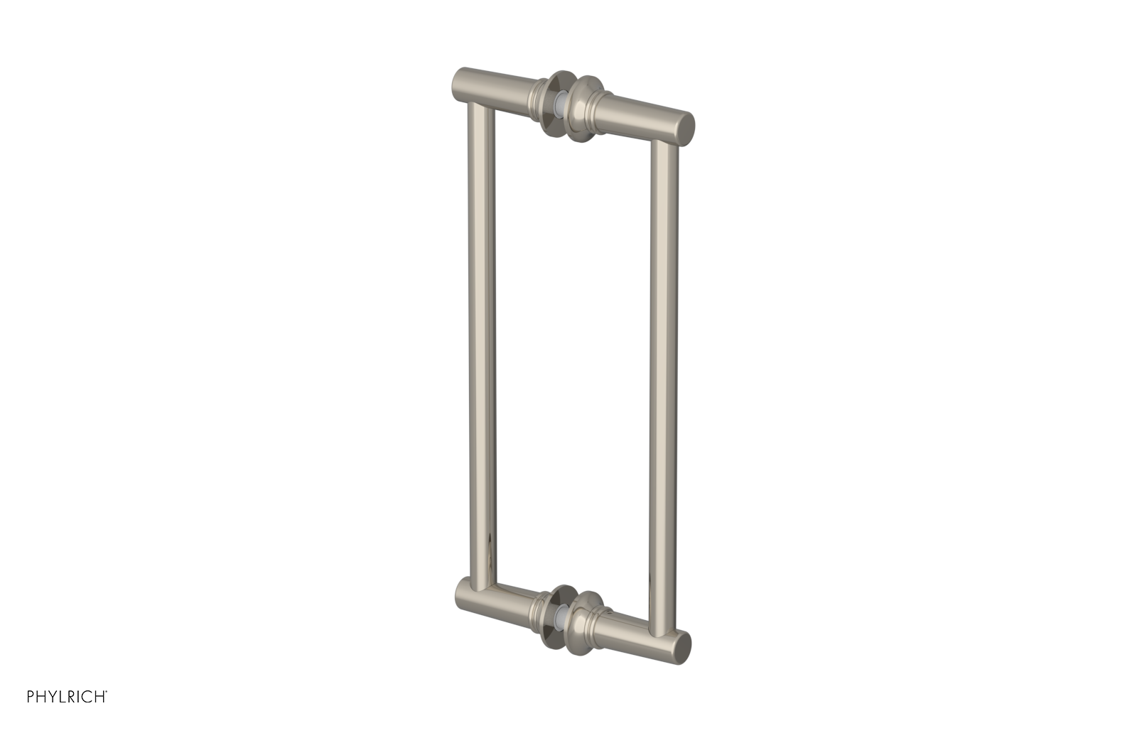 Hex Modern 12 Double Sided Shower Pull 501 93 12 - Premium Bathroom Hardware for Shower Doors & Glass Enclosures - Perfect for Home Renovation & Spa Style Bathrooms