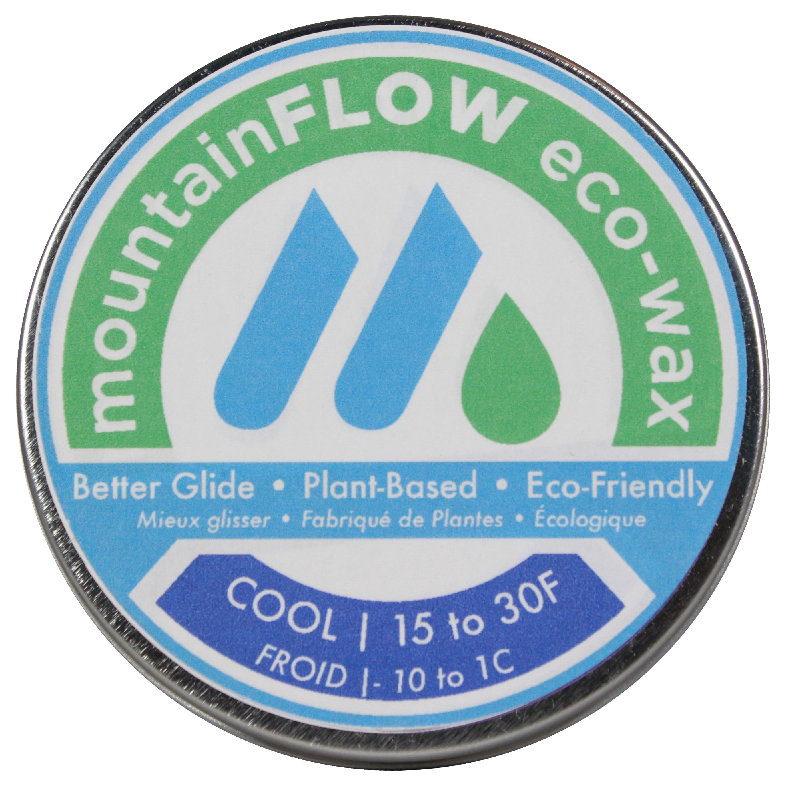 MountainFlow Quick Wax - Eco-Friendly Ski & Snowboard Wax for All Conditions | Fast Application & High Performance | Perfect for Backcountry, Freeride & Resort Skiing