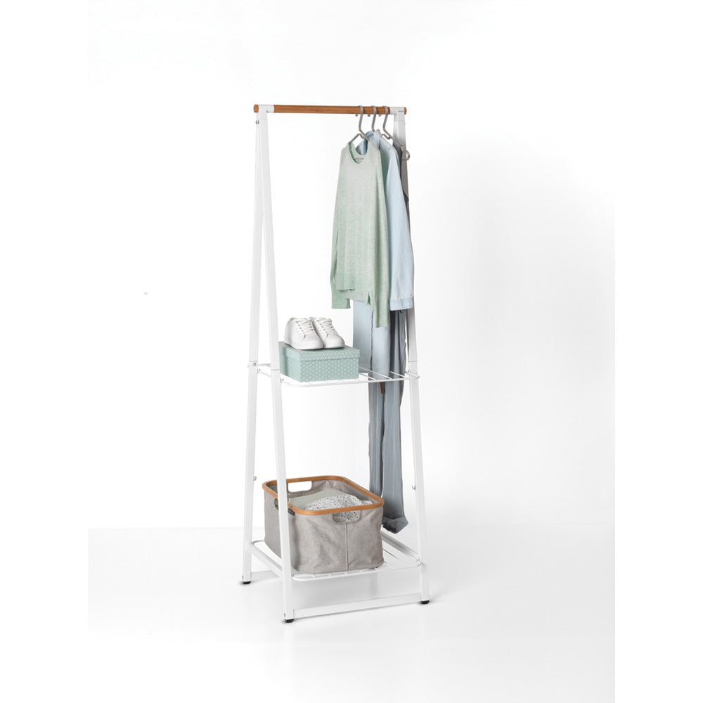 Stylish Linn Clothes Rack - Space-Saving Small & Large Size for Bedroom, Closet & Laundry Room Organization