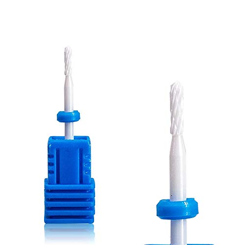 Professional Ceramic Carbide Nail Drill Bits - High Speed Rotating Burr Milling Cutters for Electric Nail Drill Machine | Perfect for Manicure, Pedicure & Nail Art | Salon & Home Use Nail Care Tools