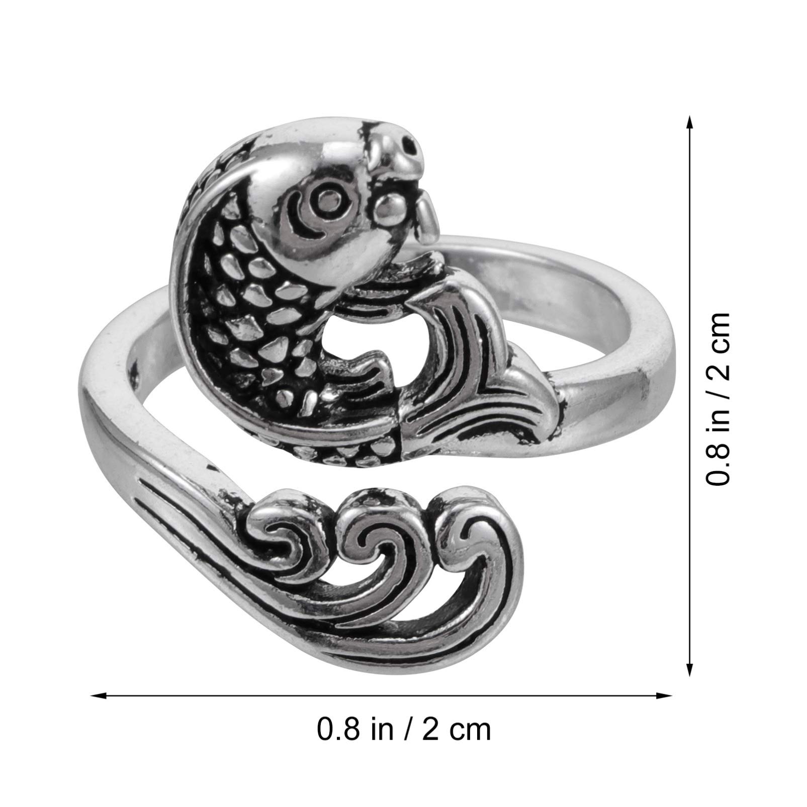 EXCEART 3-Piece Adjustable Knitting Thimble Rings - Metal Crochet Hook Finger Rings for Yarn Craft, Sewing & Braiding | Perfect for Knitting, Crocheting & DIY Handmade Projects