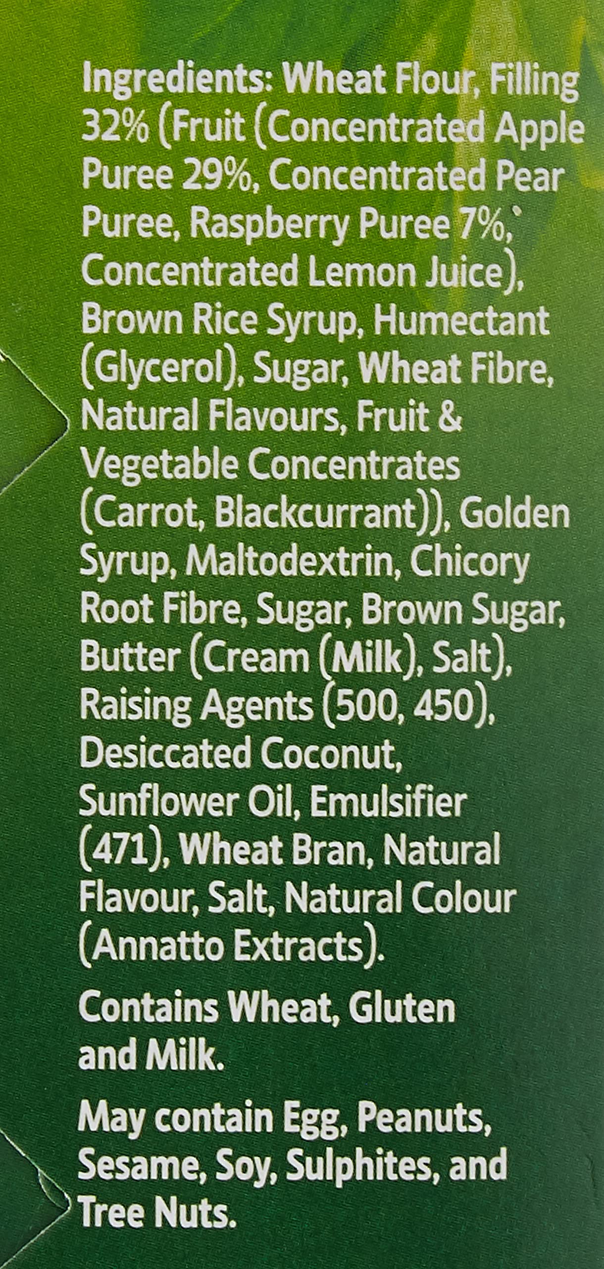 Raspberry White Chocolate Fruit Sticks 8 Bars - Vegetarian, No Artificial Sweeteners for Healthy Snacking
