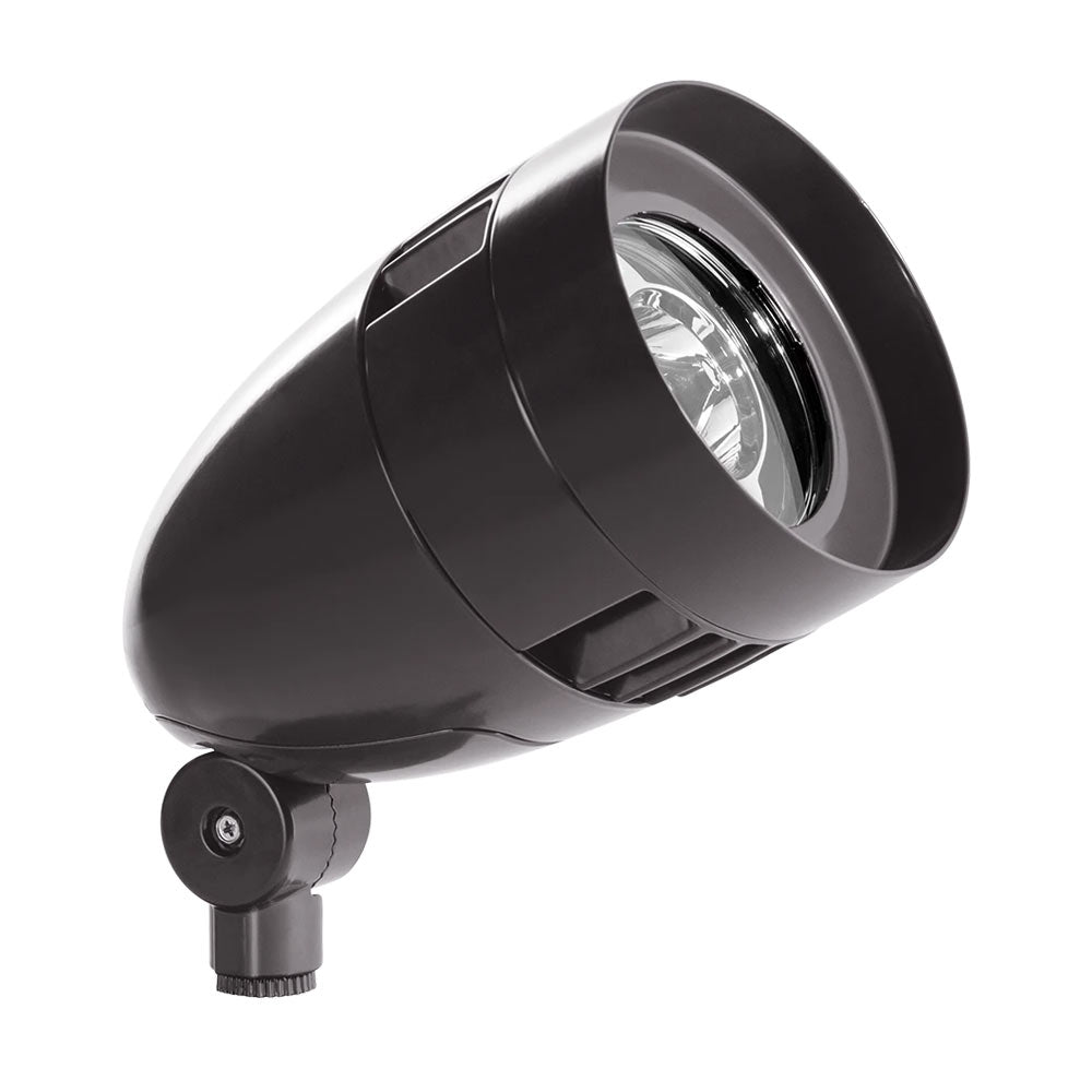13W LED Landscape Flood Light 120-277V 4000K Bronze - Outdoor Security Lighting for Gardens, Pathways, and Building Facades